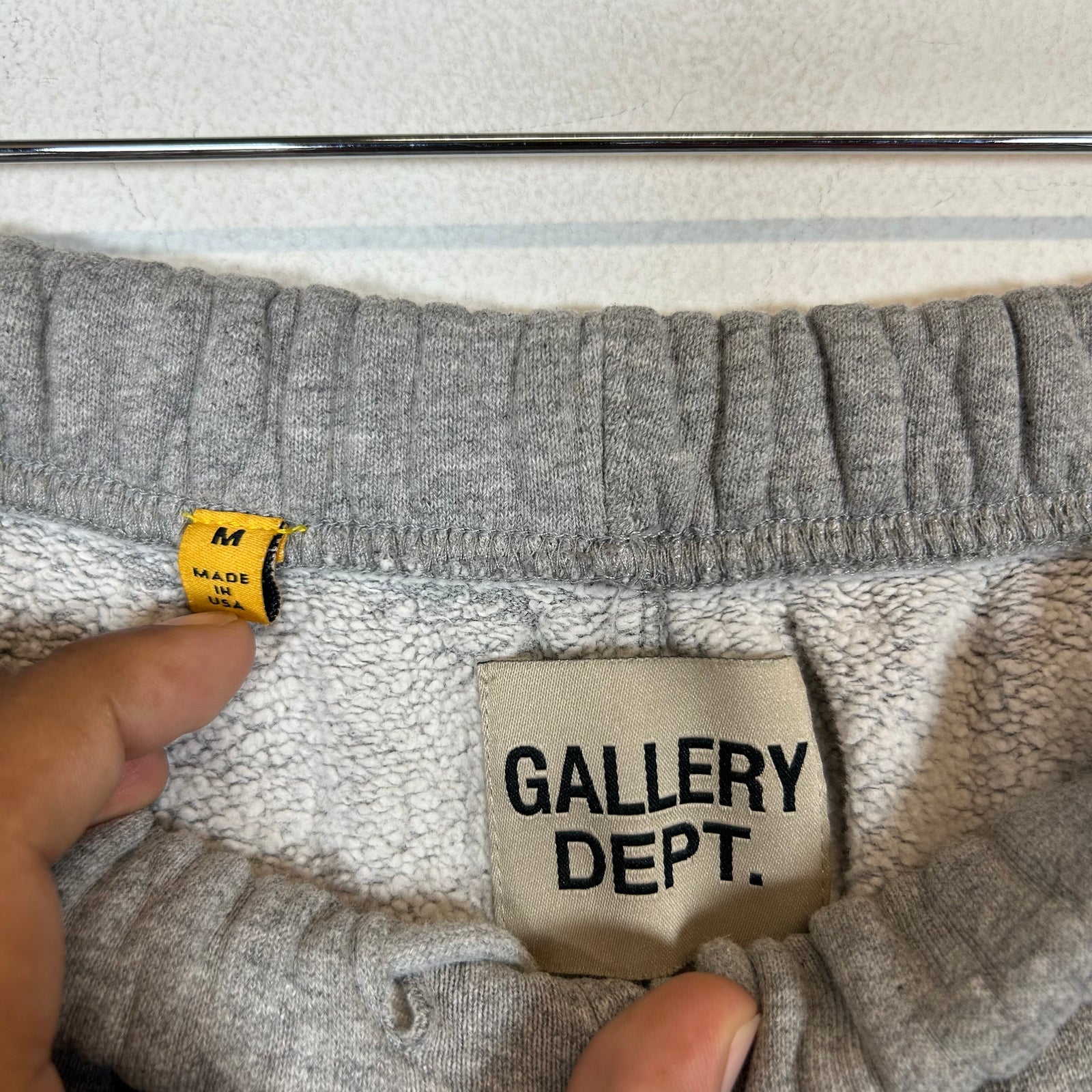 Gallery Dept Grey Paint Splatter Flared Sweatpants Size M