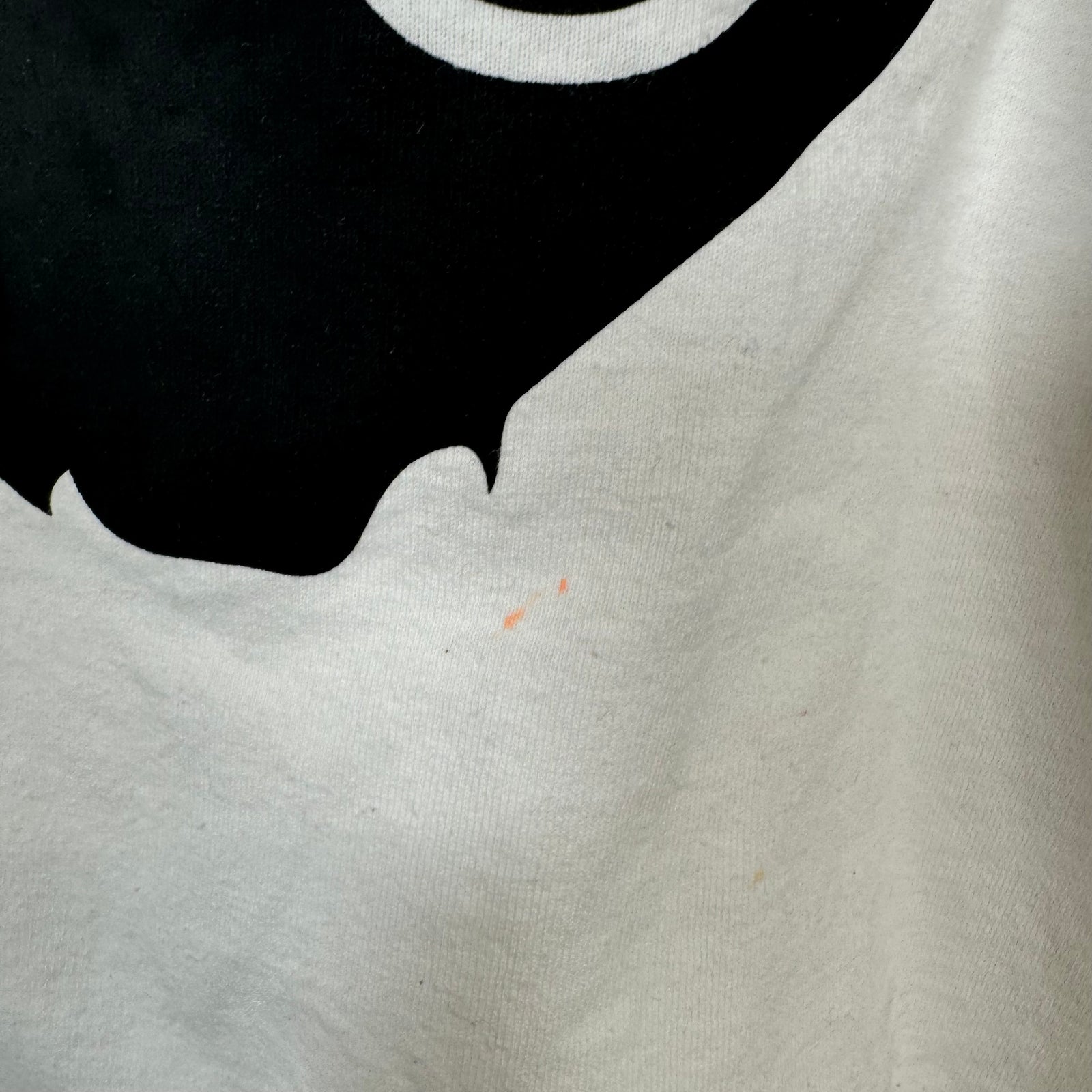 Bape White/Black Ape Head Tee Size S