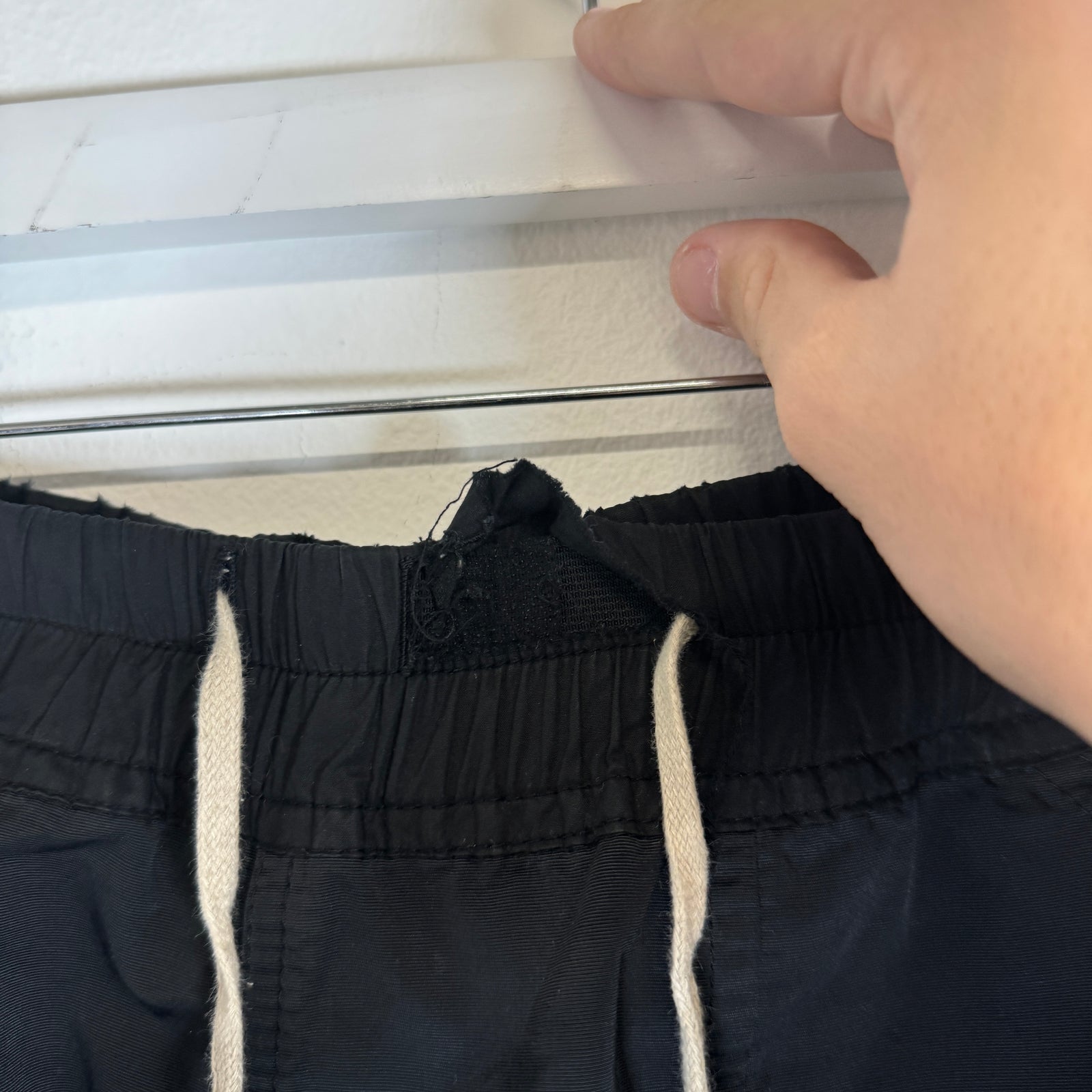 Rick Owens Black Creatch Cargo Pants Size M