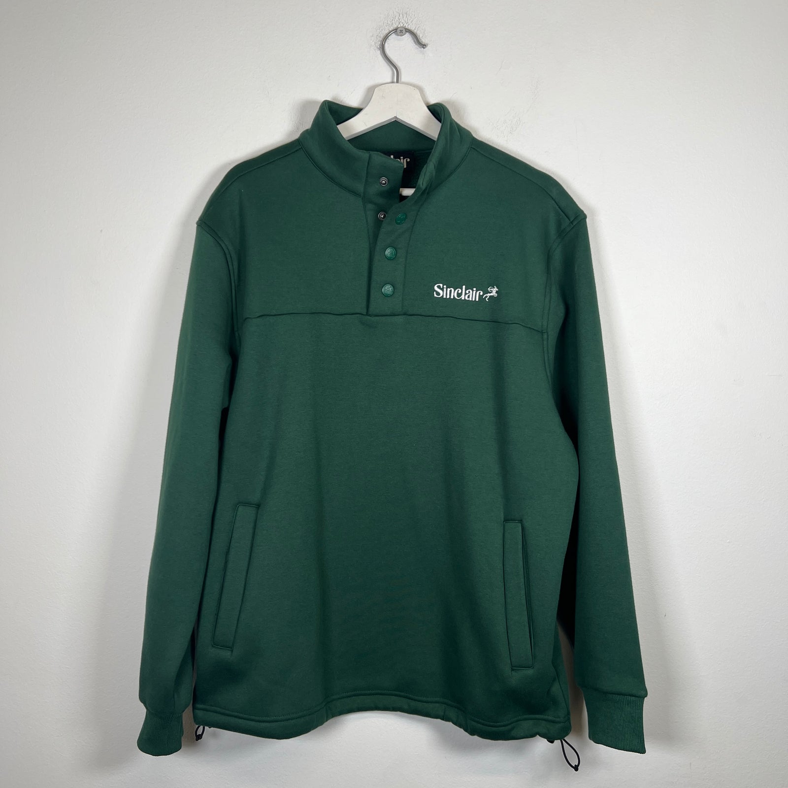 Sinclair Forest Green Fleece Pullover Size M