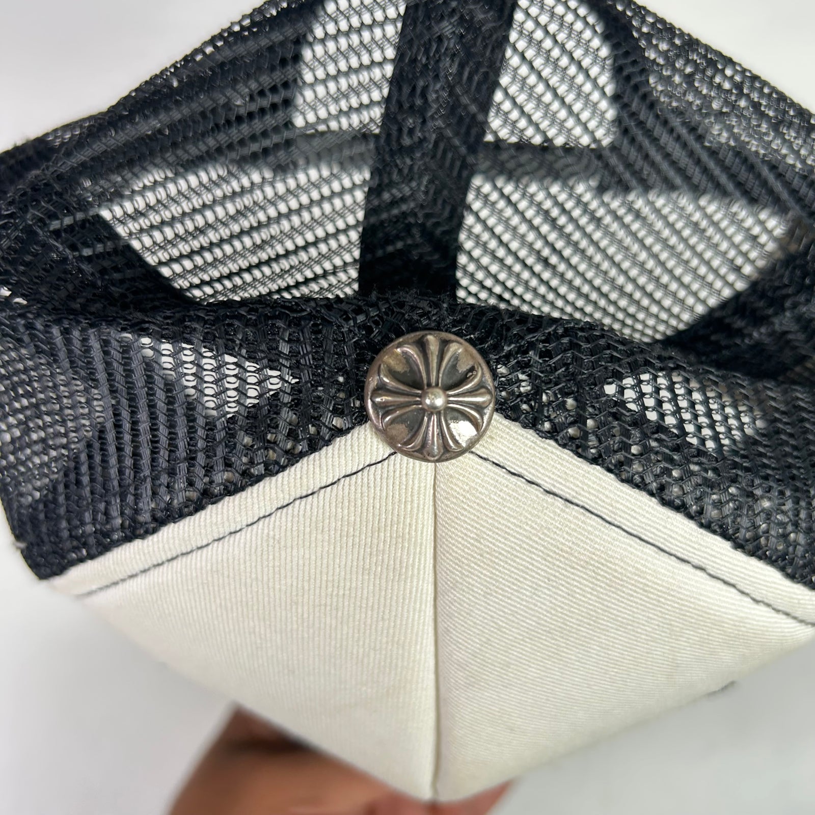 Chrome Hearts Smoked Fuck Hollywood Trucker Hat
