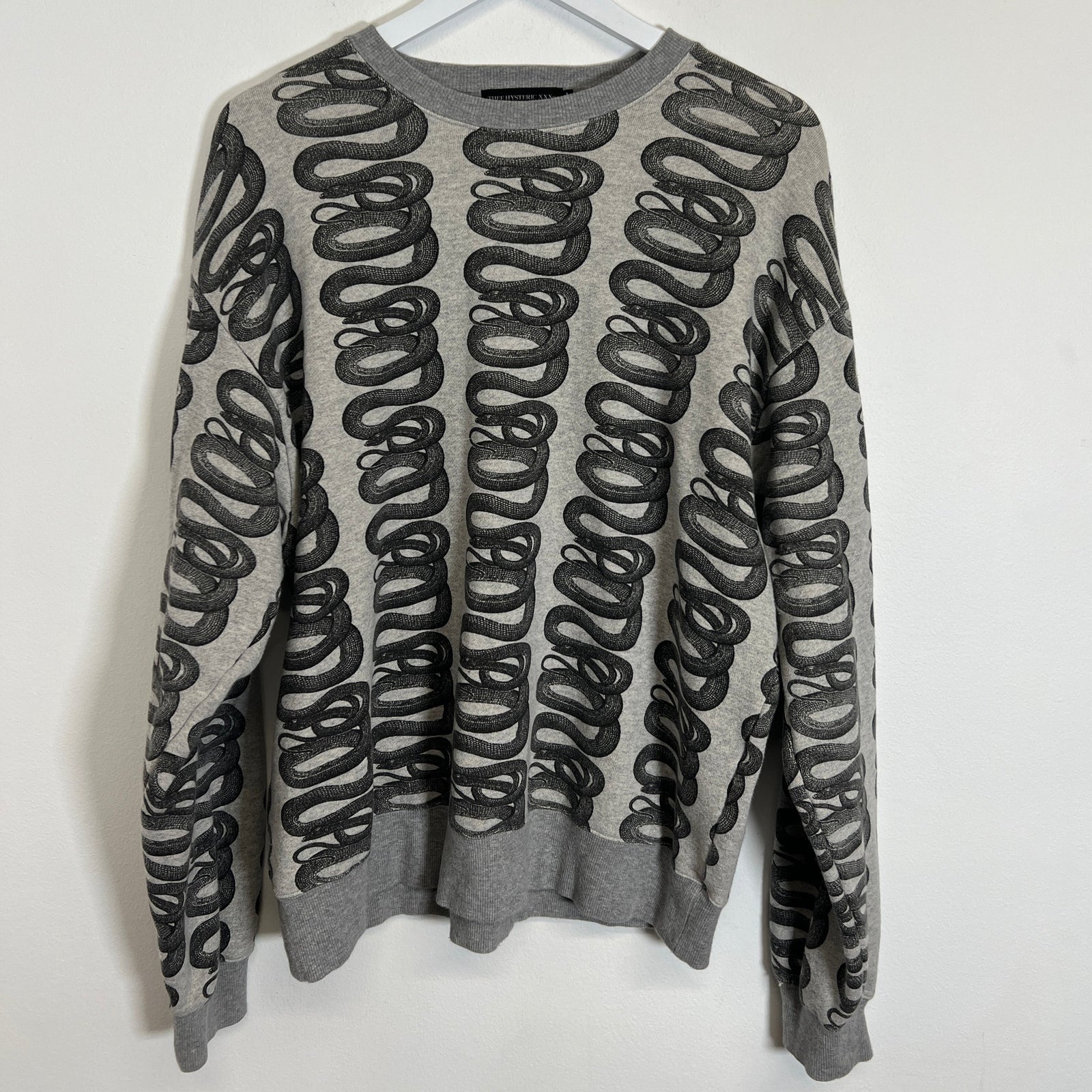 Hysteric Glamour Snake Crewneck Size L
