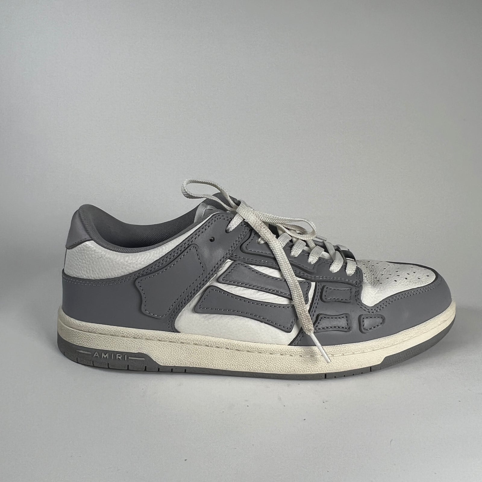 Amiri Low Grey Bone Sneaker Size 12