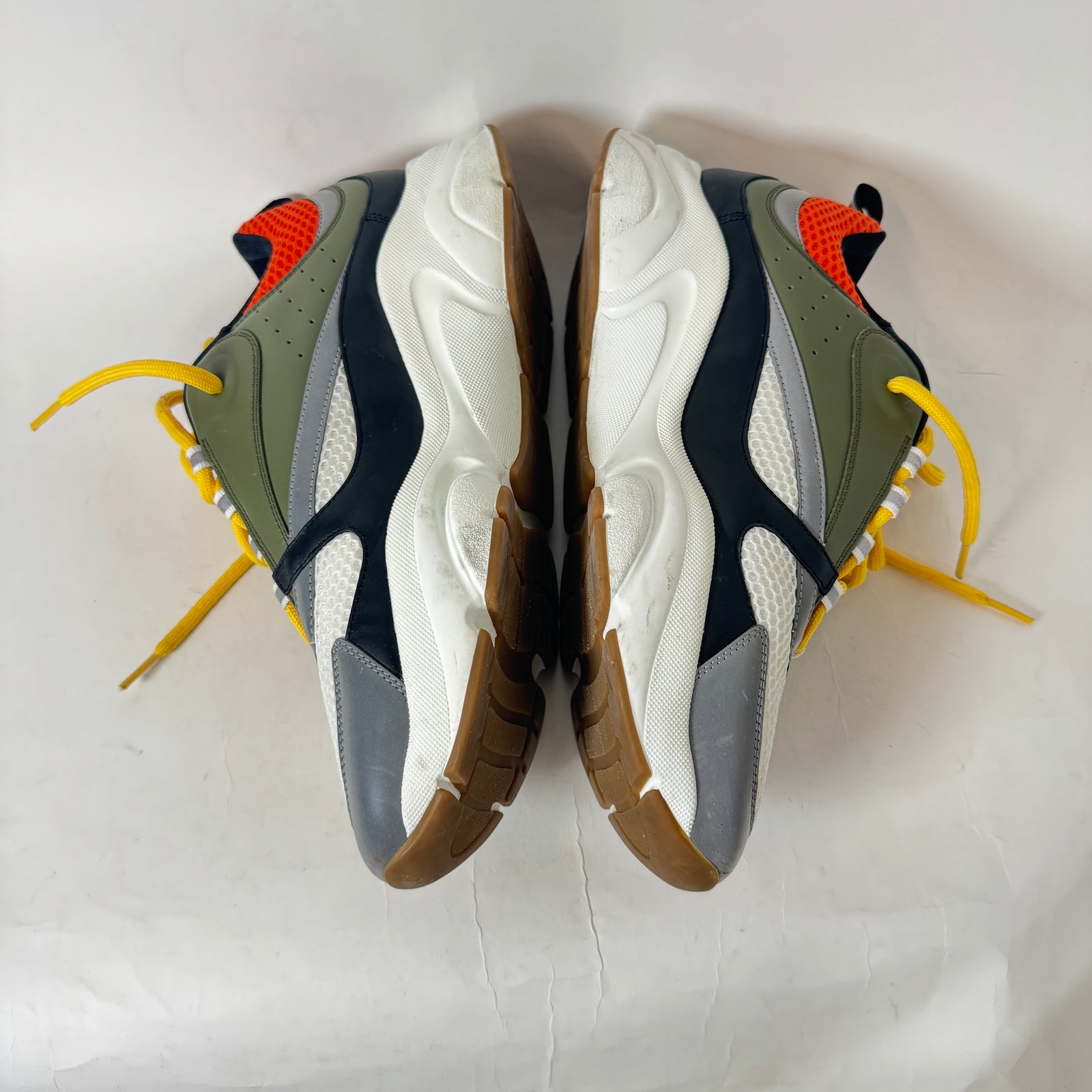 Dior B22 x Peter Doig Khaki/Orange Sneaker Size 46