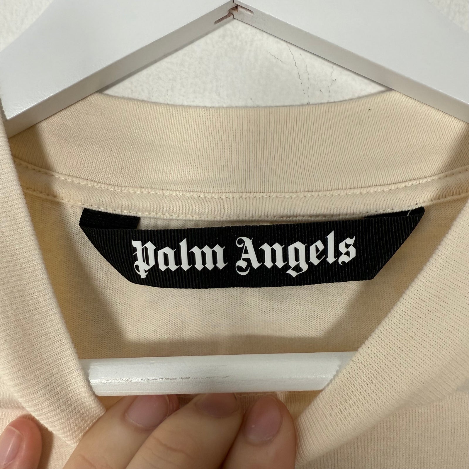 Palm Angels Gold Paint Splatter Size M