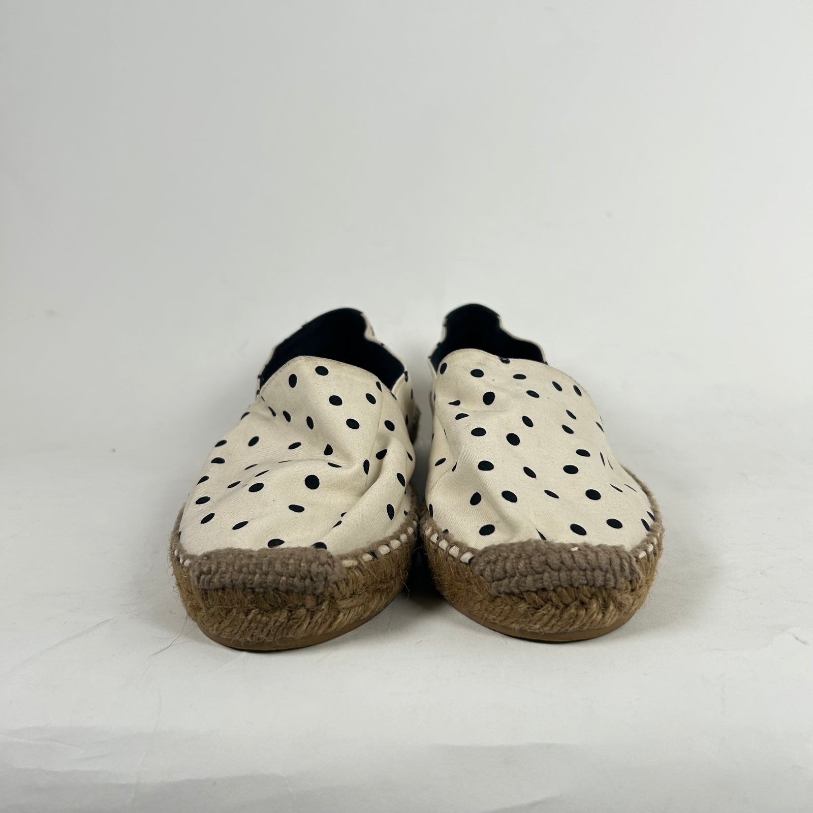 Saint Laurent Polka Dot Espadrilles Size 37.5