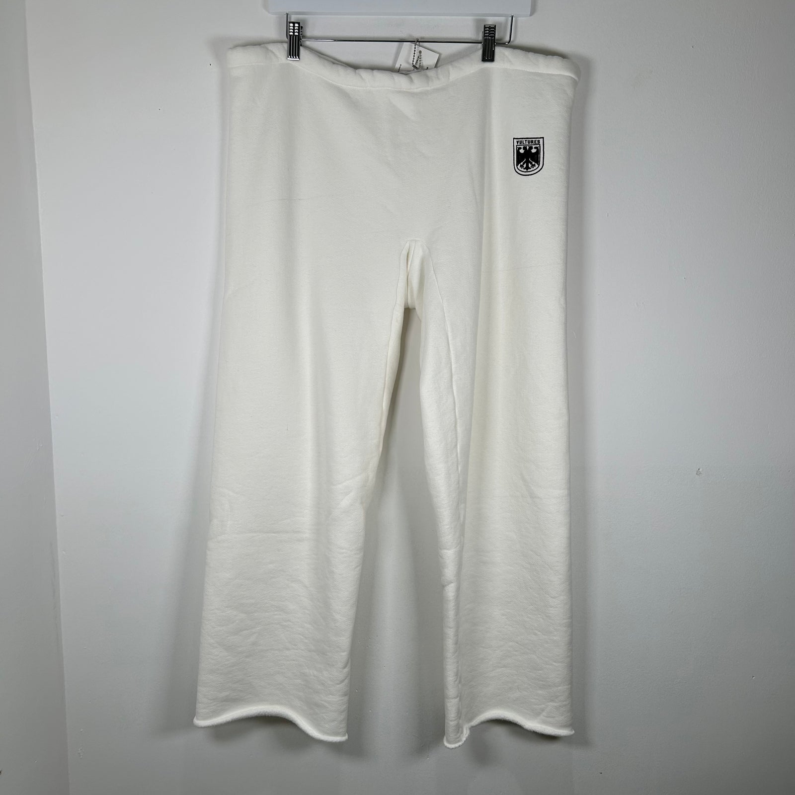 Vultures White Logo Sweatpants Size 1