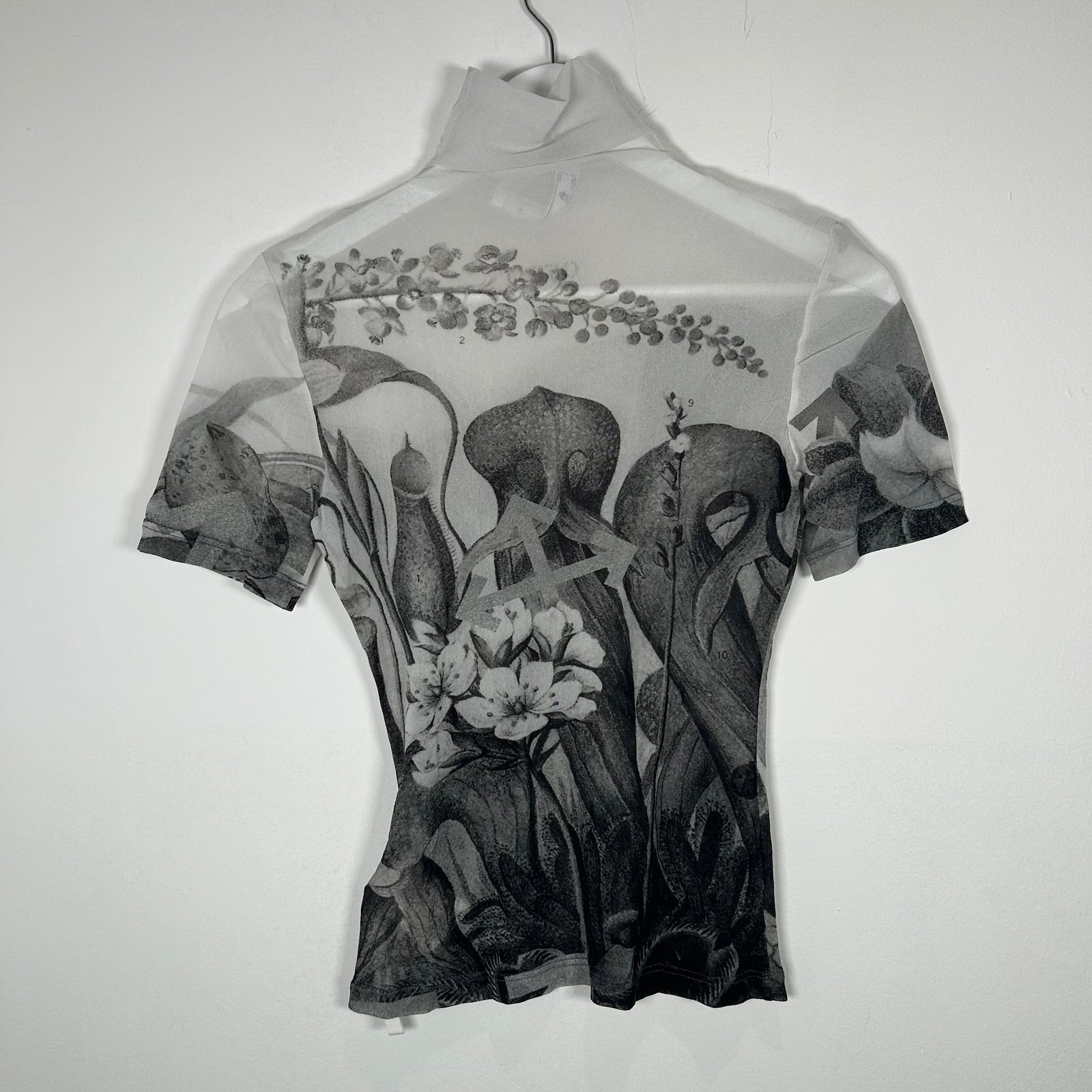 Off-White Garden Mesh Top Size M