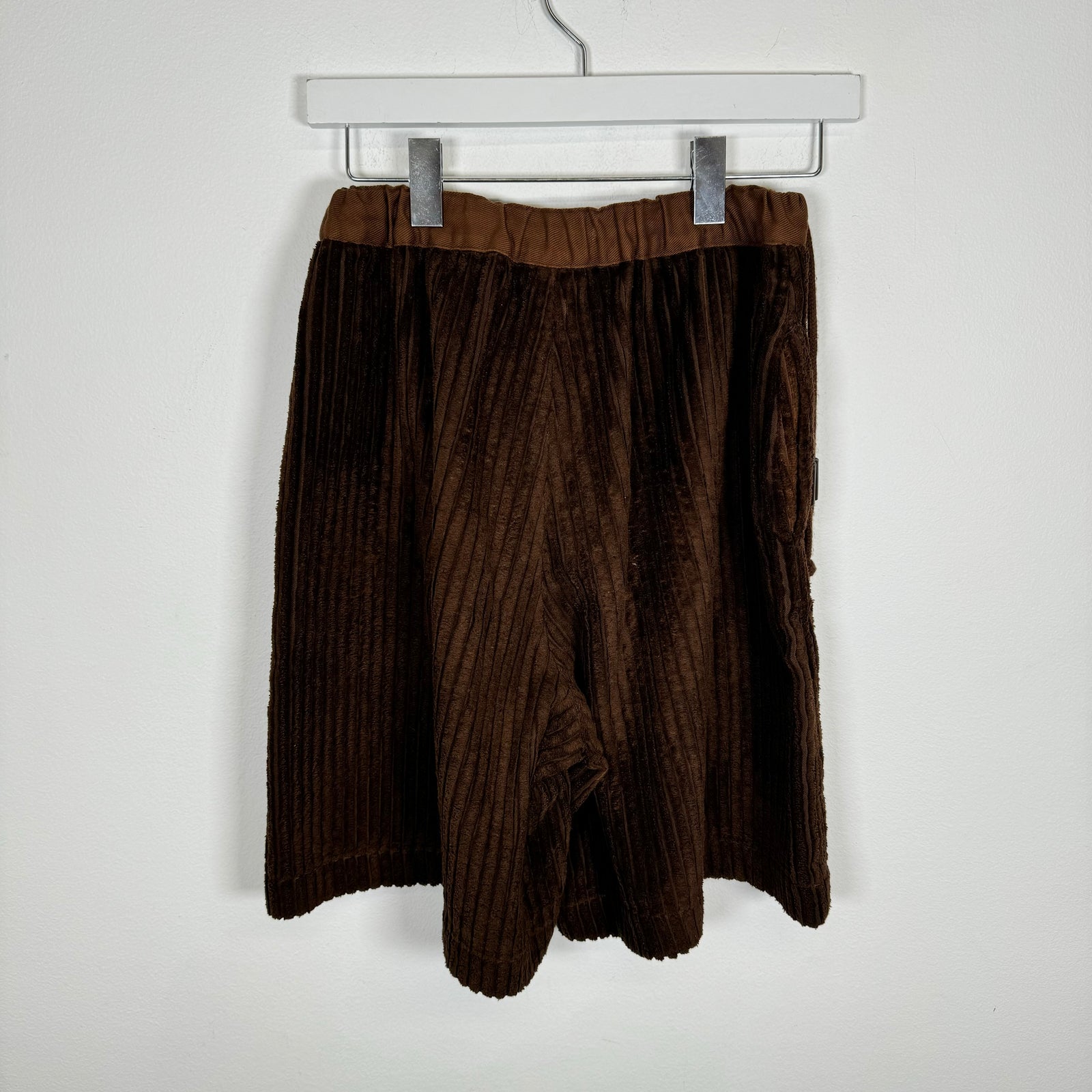 Issey Miyake Brown Corduroy Shorts Size S