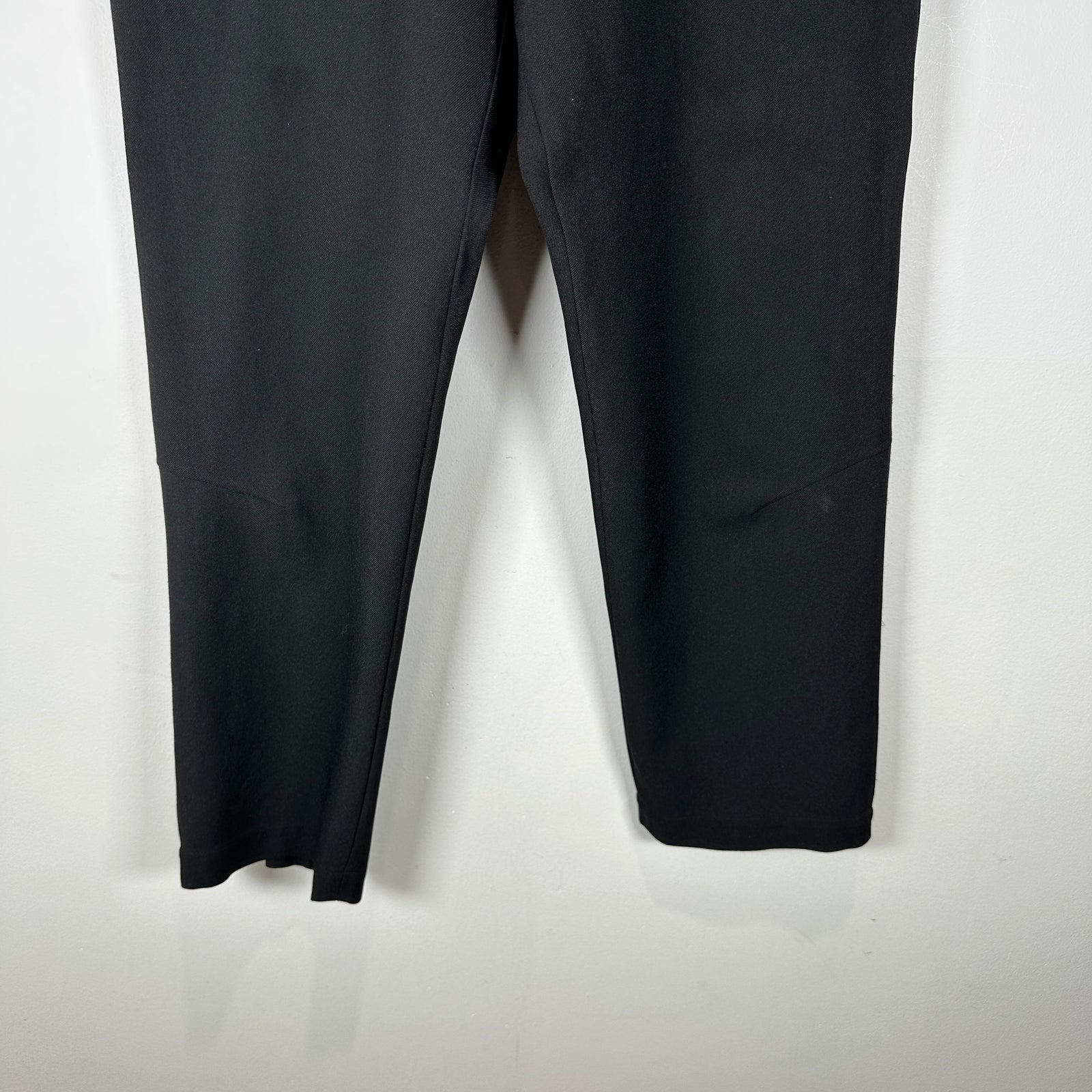 CDG Black Back Zipper Pants Size S