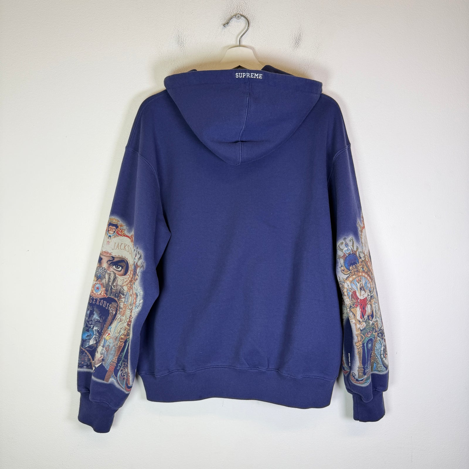 Supreme FW25 Michael Jackson Dangerous Zip-Up Hoodie