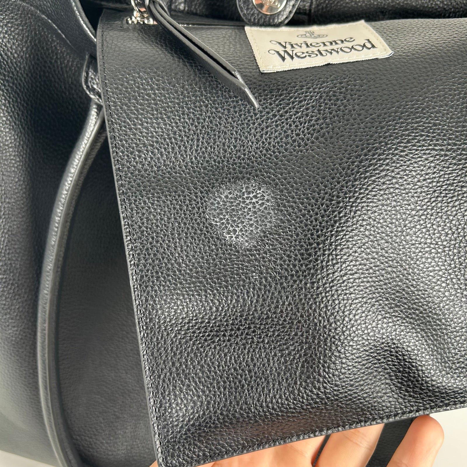 Vivienne WestWood Orb Logo Teddy Tote Bag