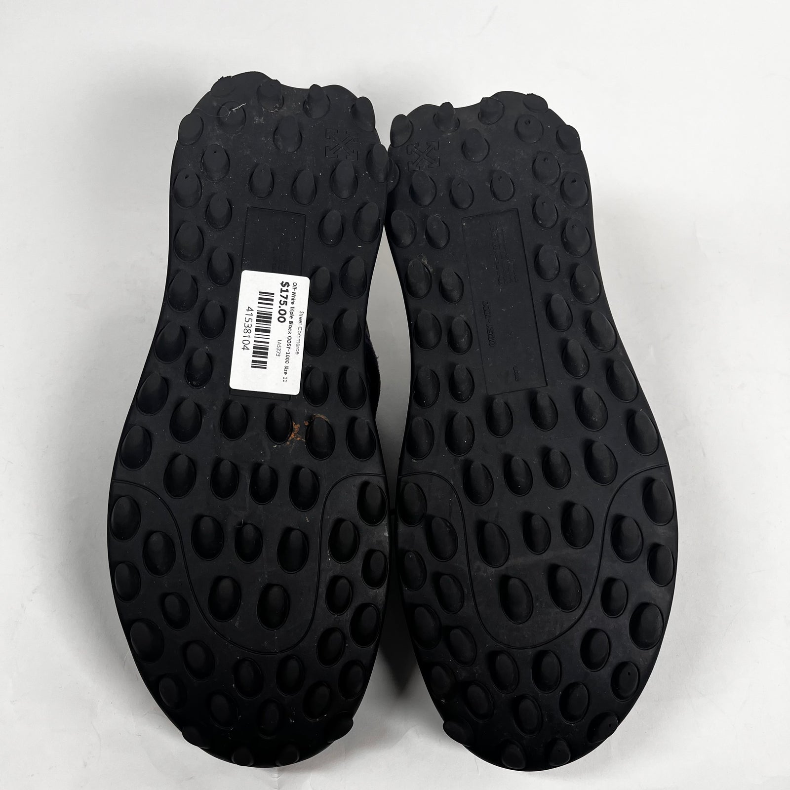 Off-White Triple Black ODSY-1000 Size 11