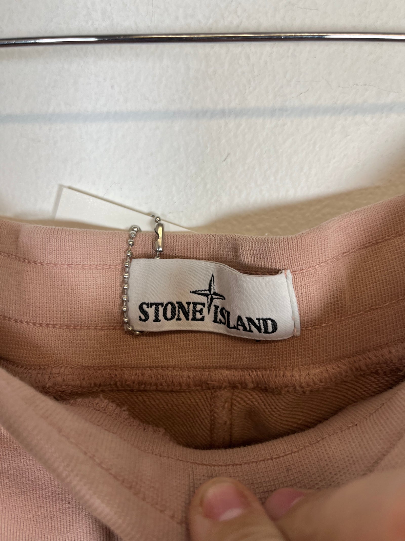 Stone Island Salmon Cargo Shorts Size XL