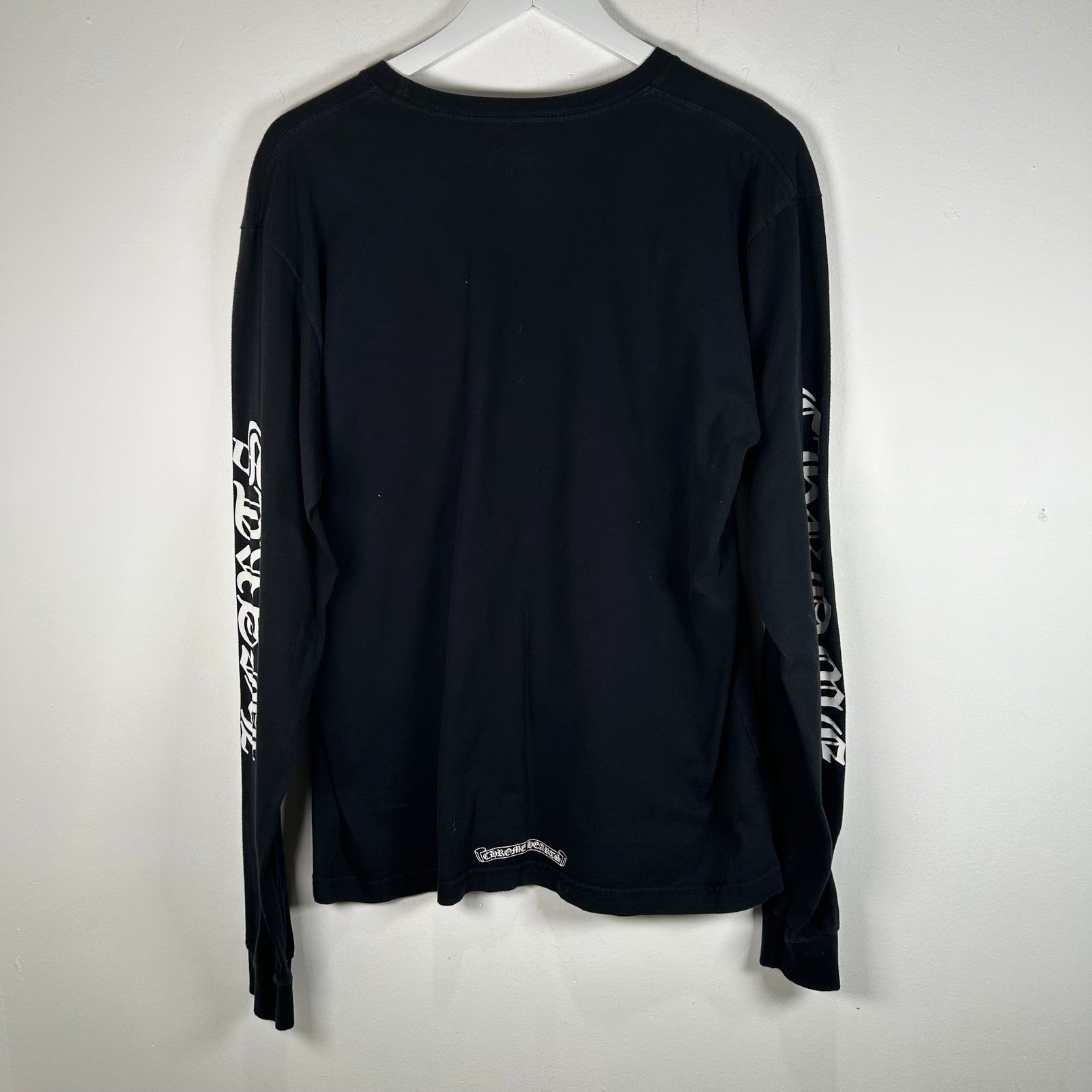 Chrome Hearts Black Arm Logo Longsleeve Size L
