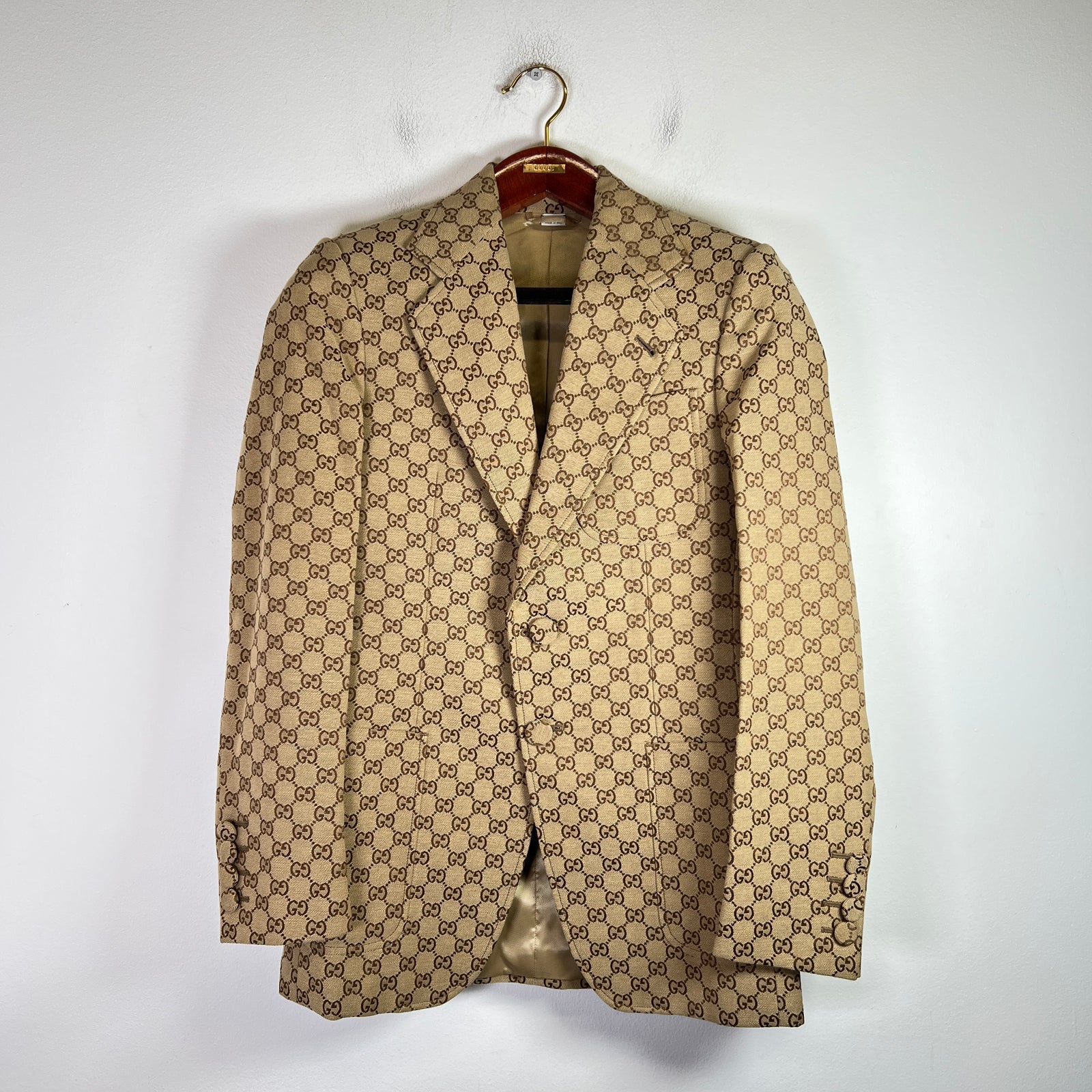 Gucci GG Monogram Canvas Two Piece Suit