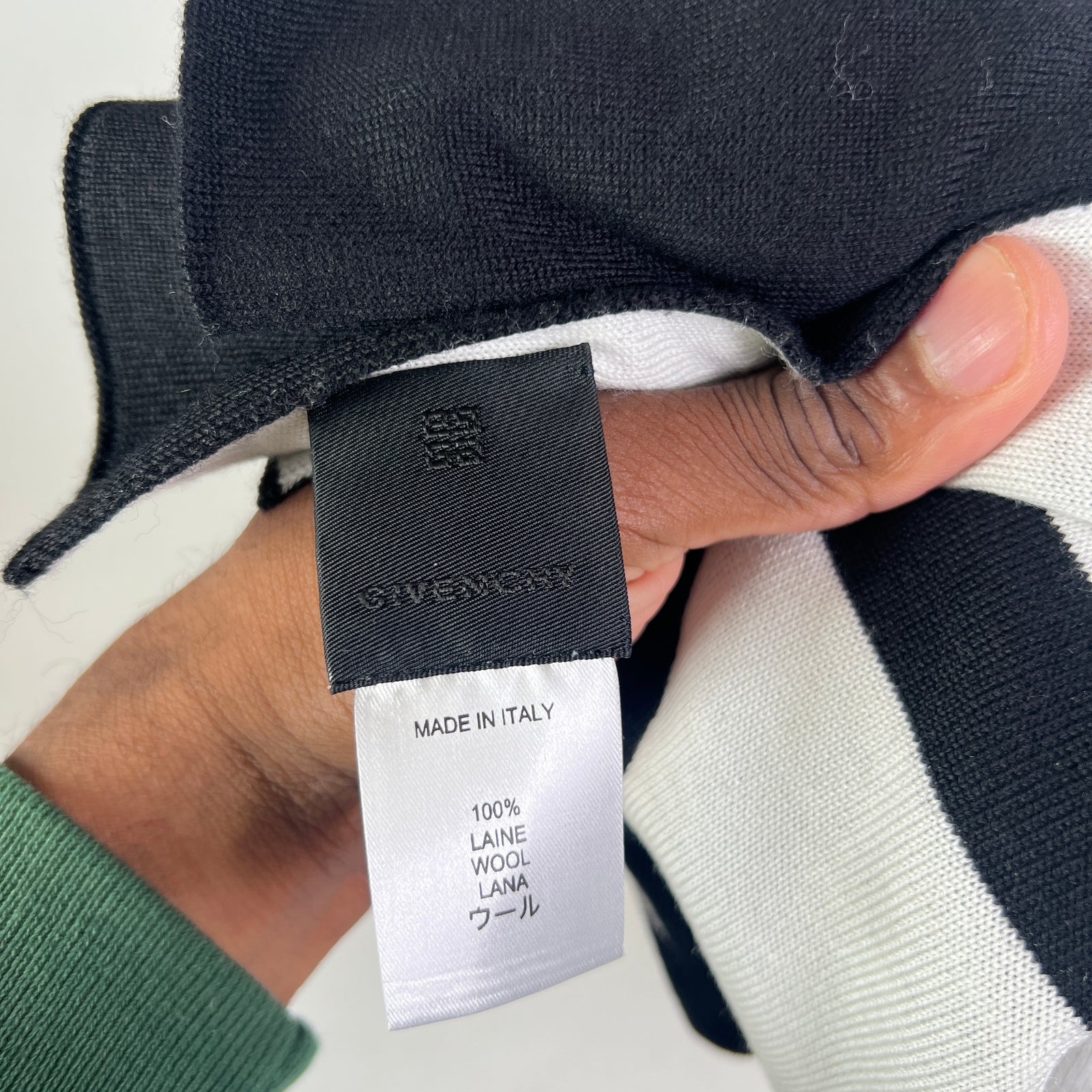 Givenchy Wool Logo Scarf