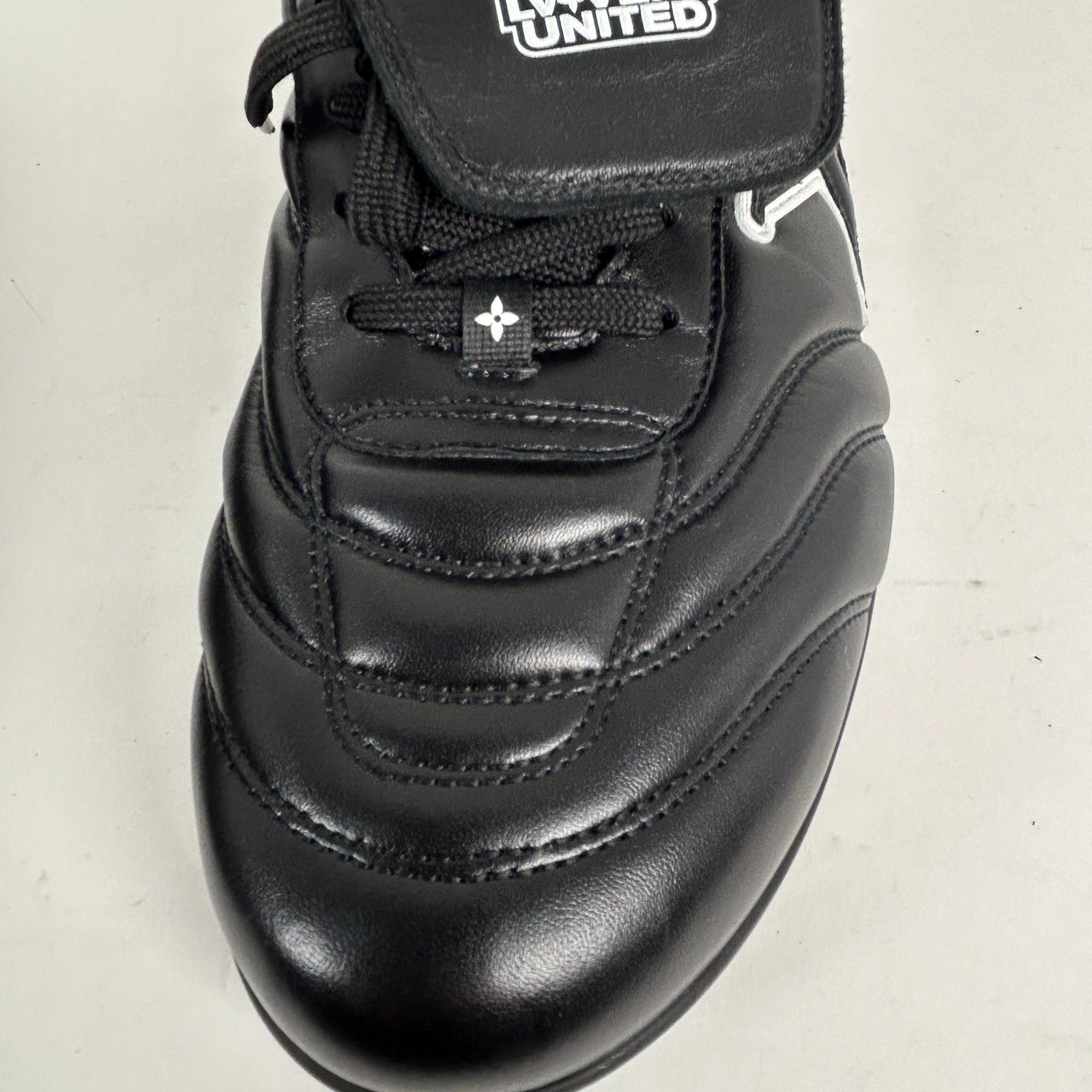 Louis Vuitton Black 'Footprint' Soccer Sneaker Size 10.5 LV
