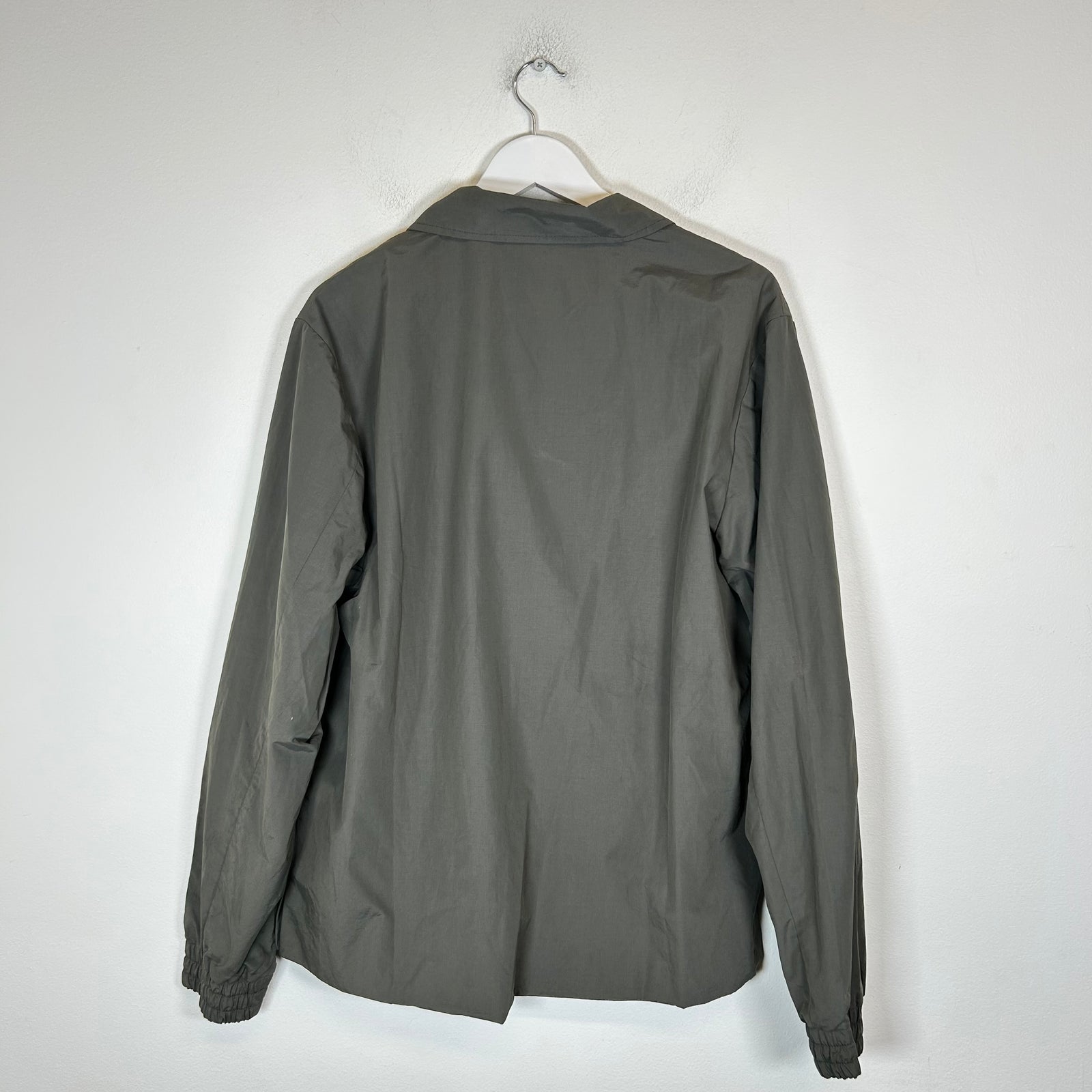Aime Leon Dore Grey Nylon Coach Jacket Size L