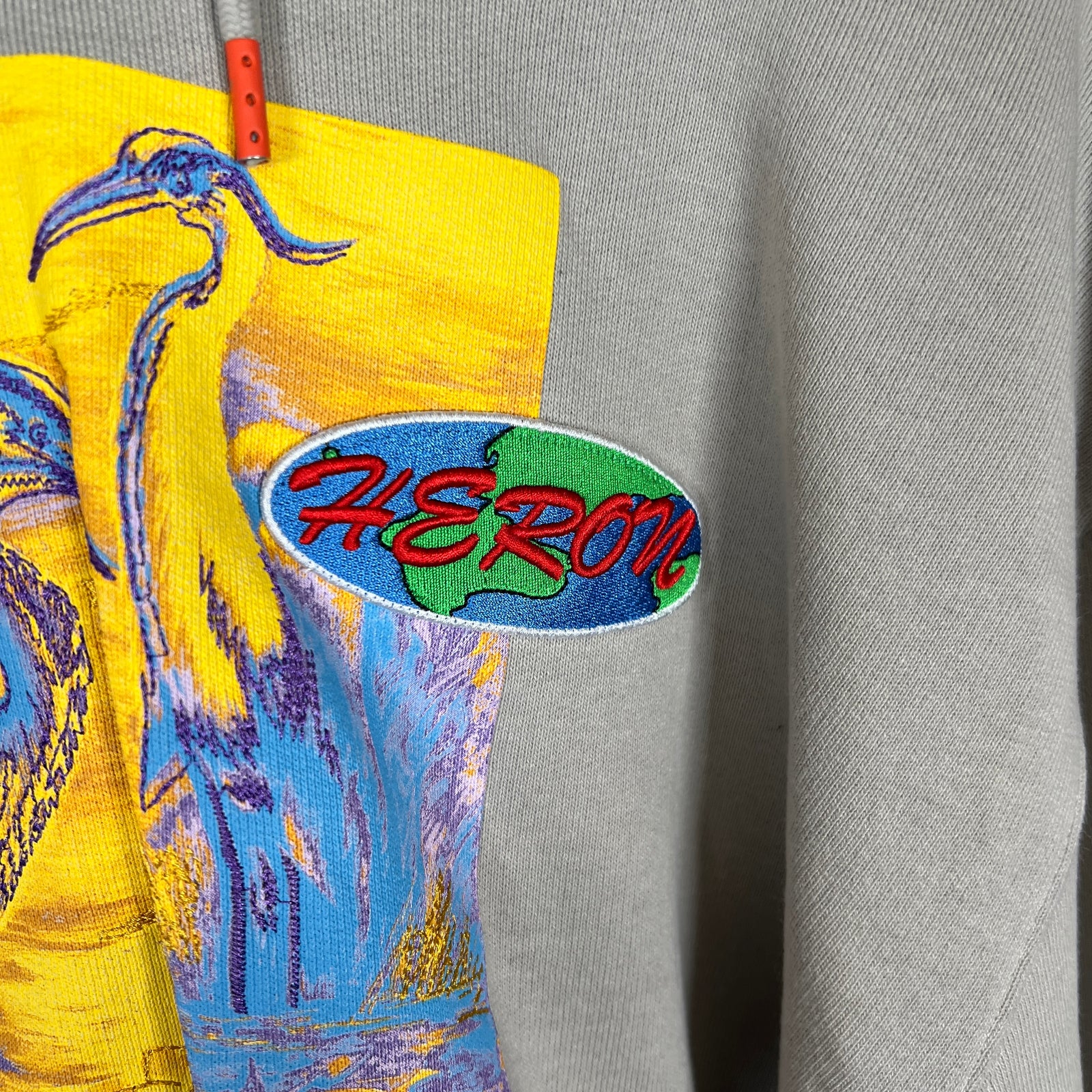 Heron Preston Geese Hoodie Size M