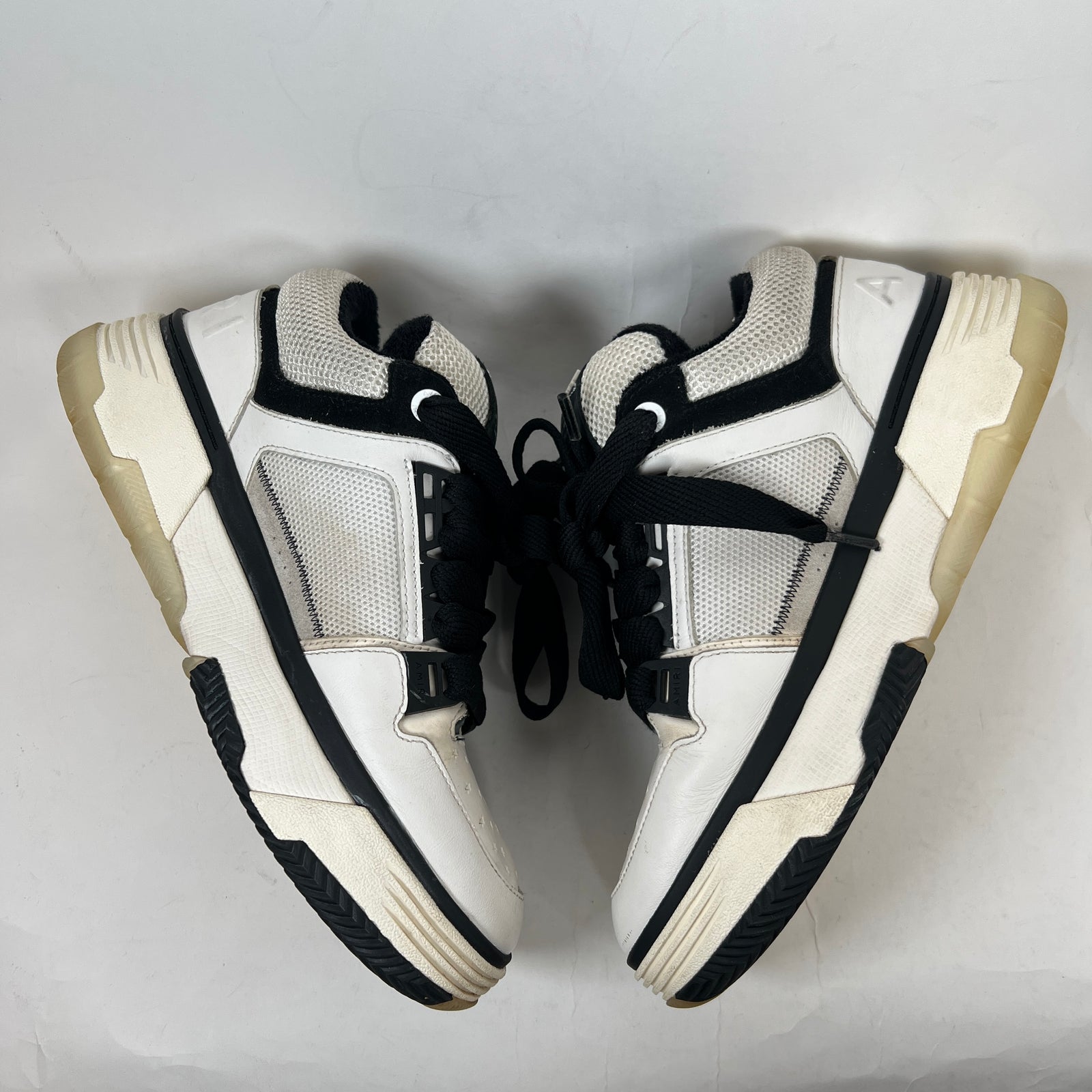 Amiri White/Black MA-1 Sneaker Size 42