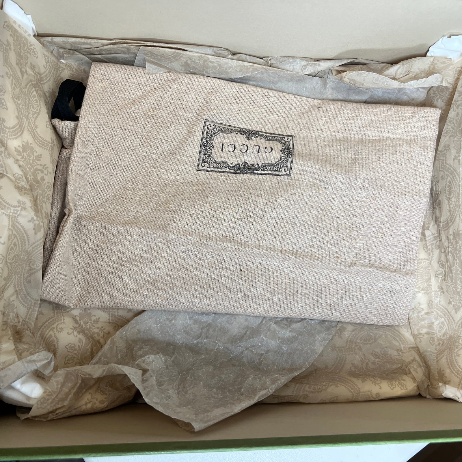 Gucci GG Black Rhyton Sneaker Size 11