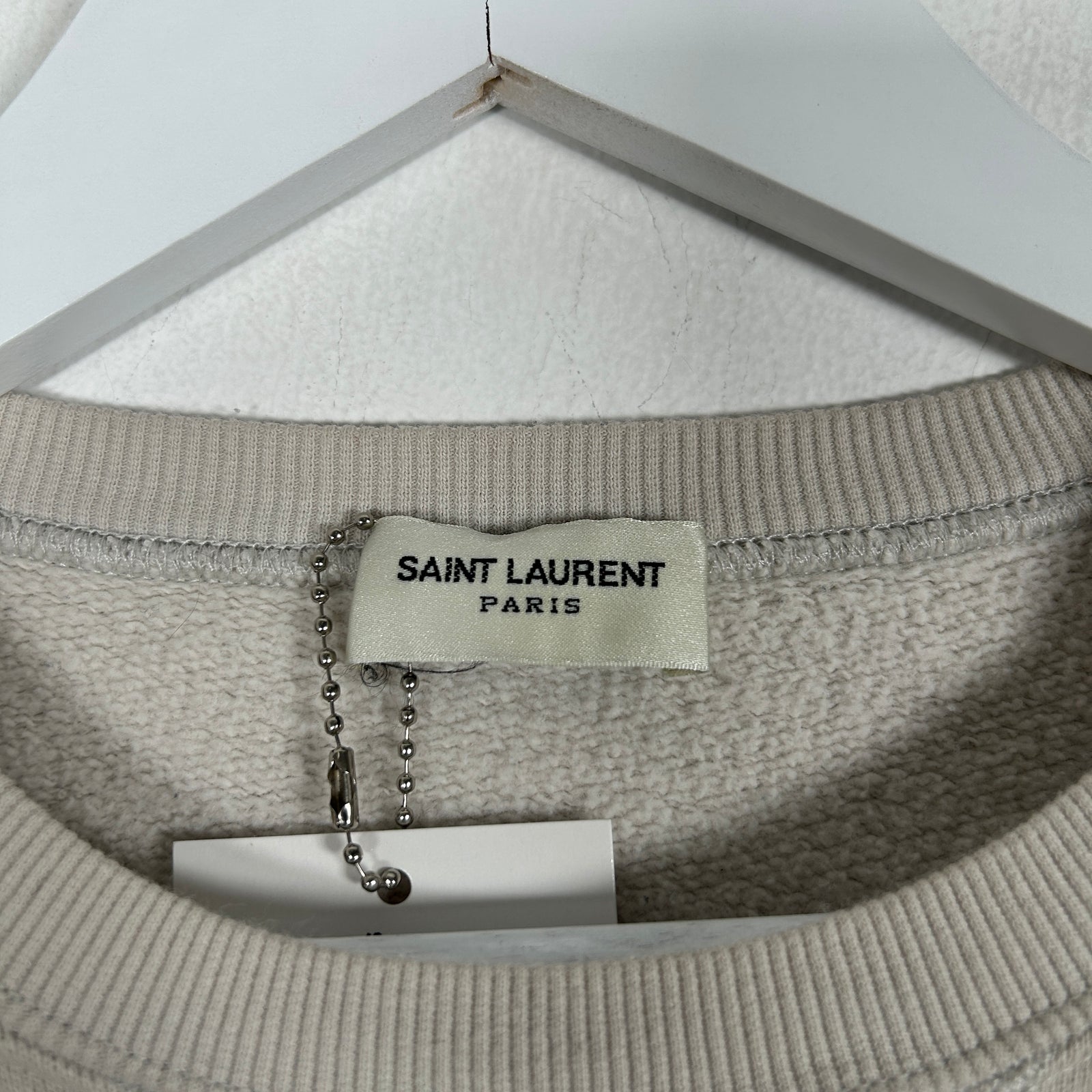 Saint Laurent 'YSL' Logo Crewneck Size M