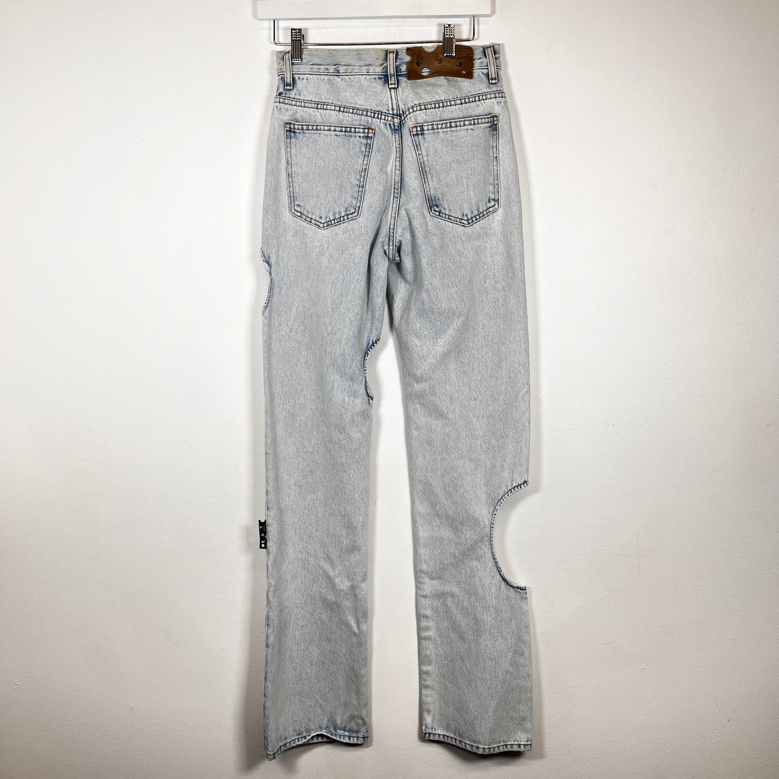Off-White Meteor Lightwash Jeans Size 26