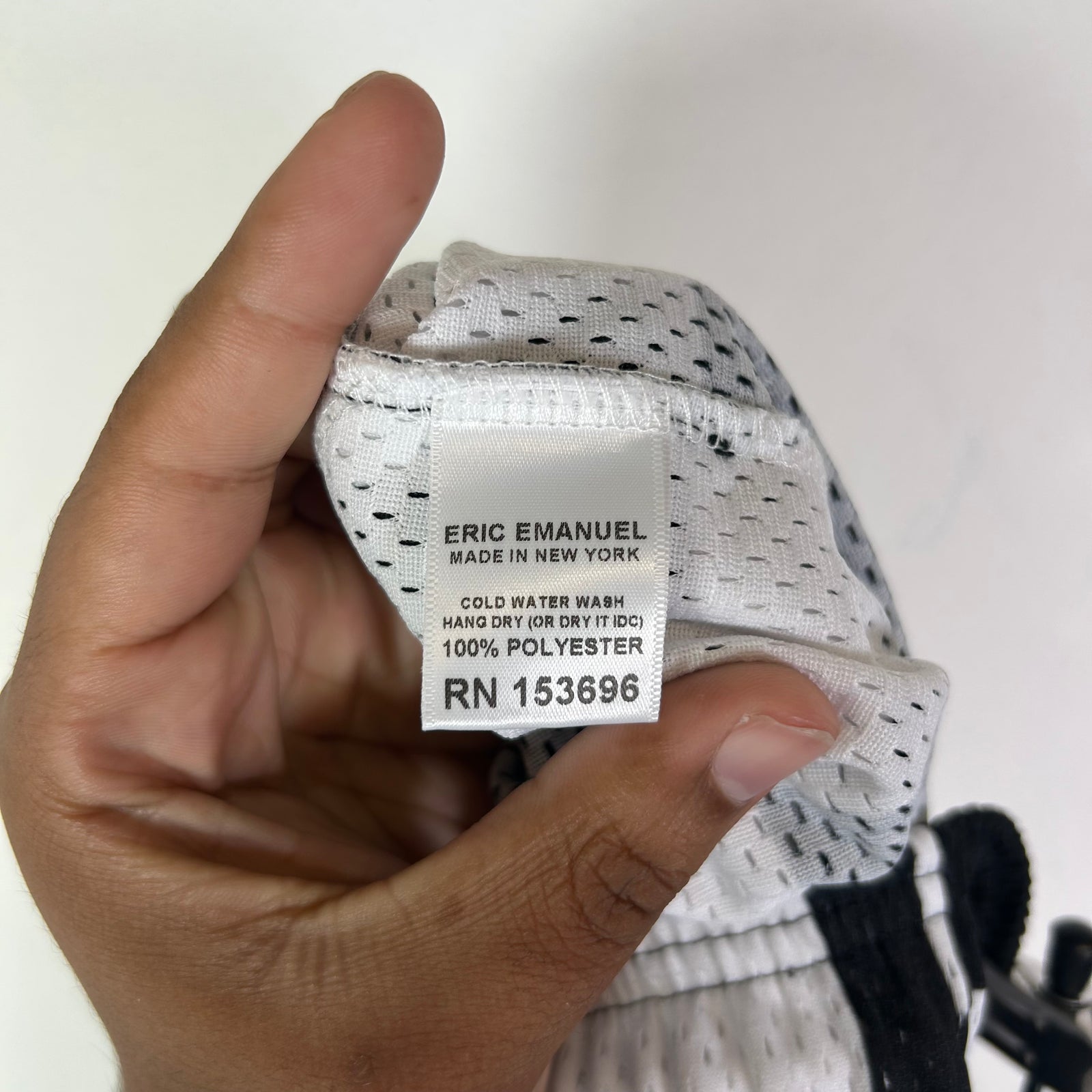 Eric Emanuel x NASCAR Checkered Basic EE Mesh Shorts
