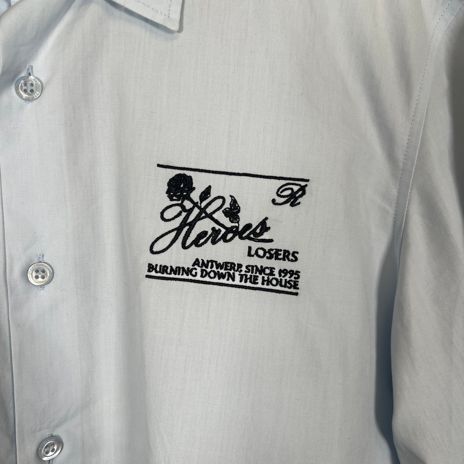 Raf Simons Heroes/Losers Button Up Sz M
