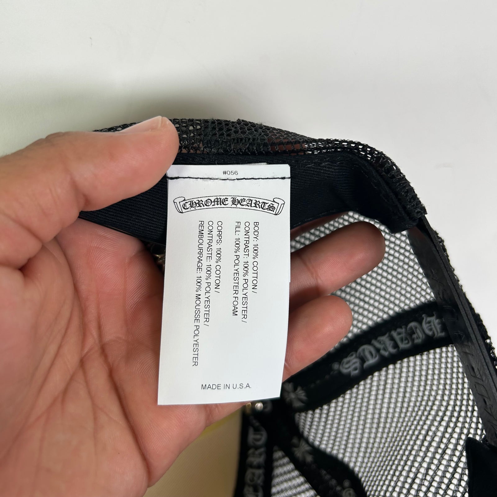 Chrome Hearts 'Fuck' Hollywood Trucker Hat