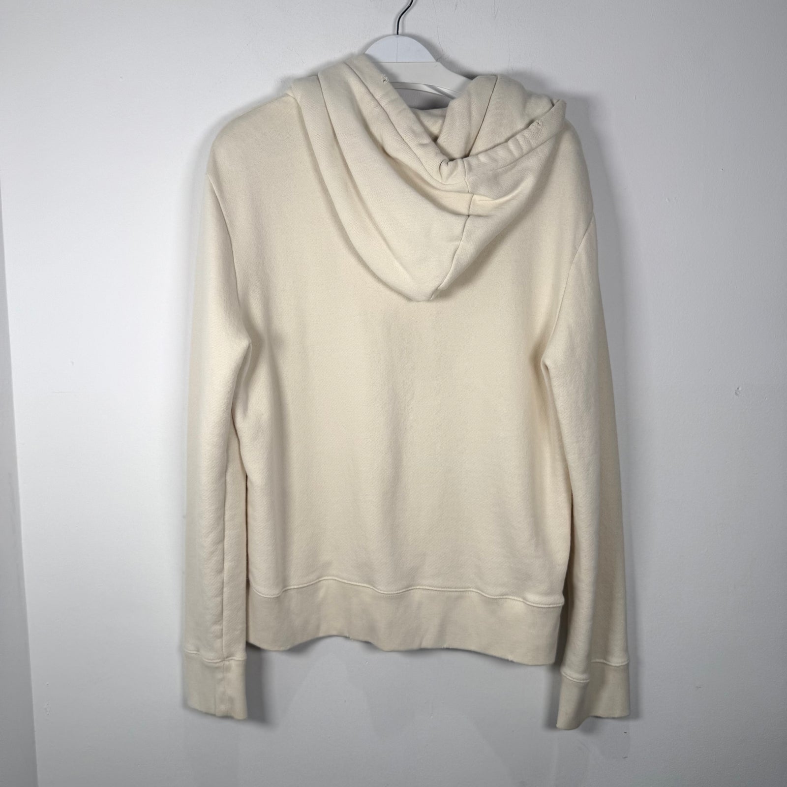 Gucci Cream Logo Hoodie Size M