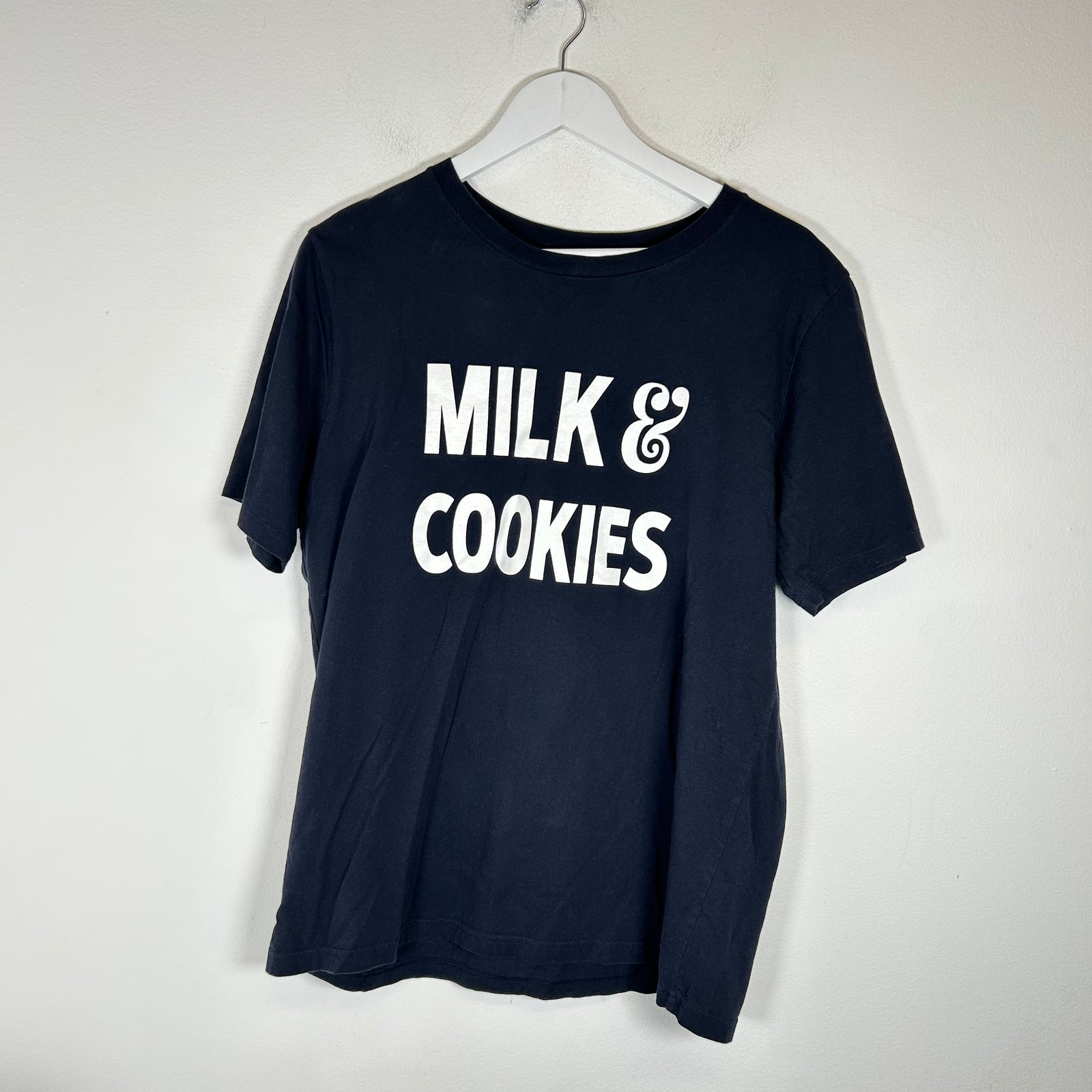 Number (N)ine Navy Milk & Cookies T-shirt Size L