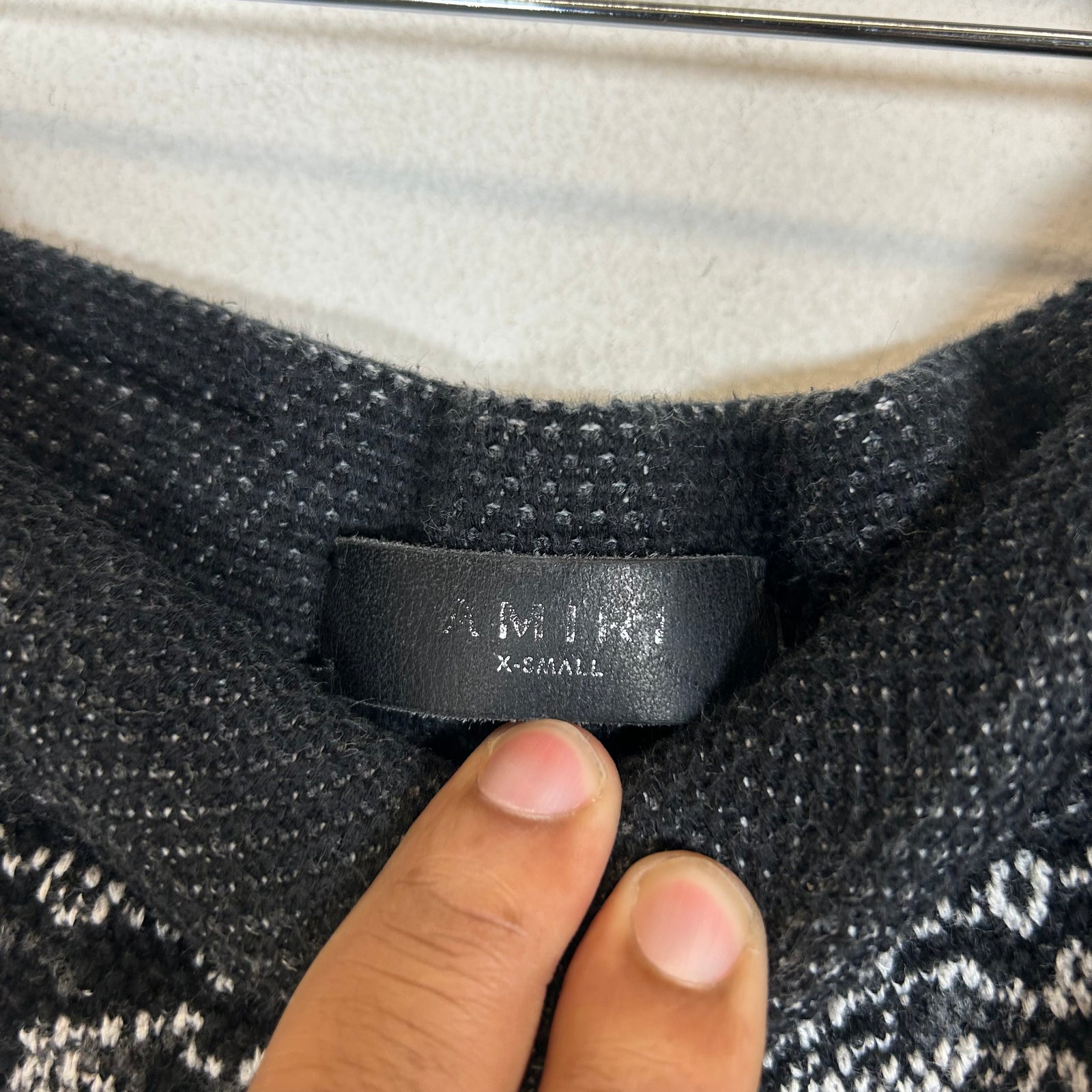 Amiri Black/Grey Bandana B-Ball Sweatpants Size XS
