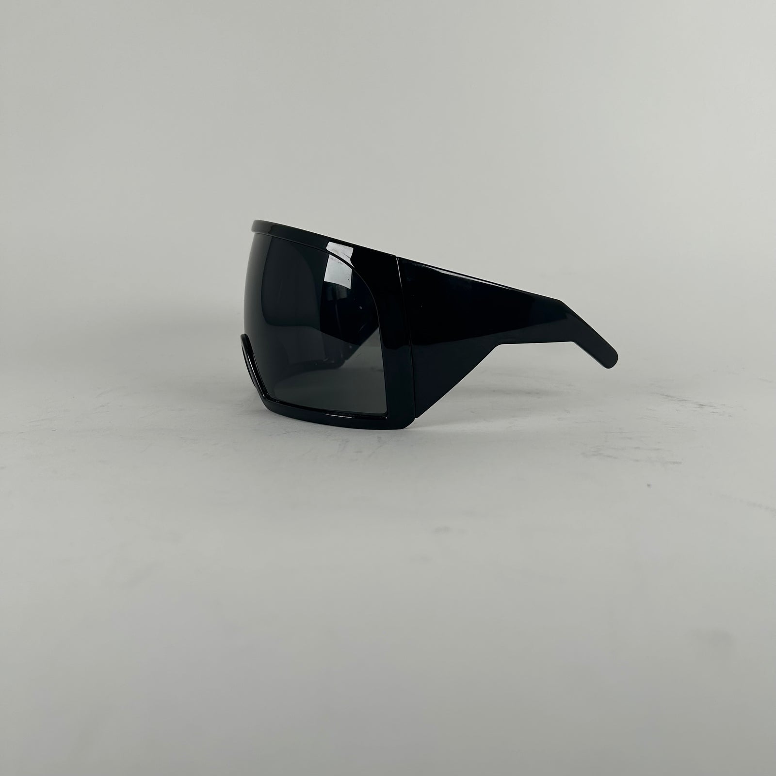 Rick Owens Black 'Kriester' Sunglasses