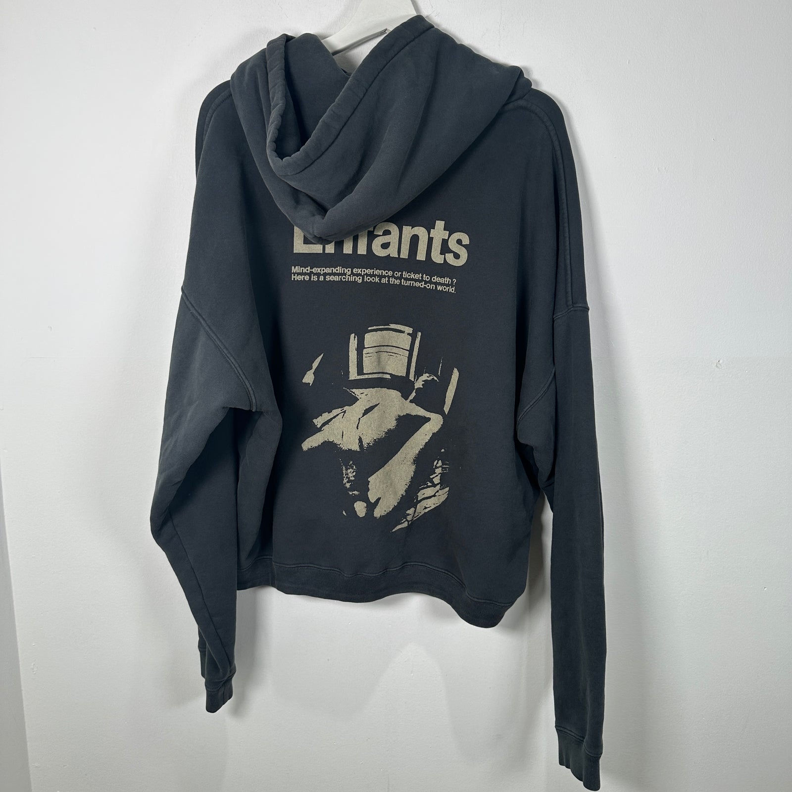 Enfant Riches Deprimes 'Drug Ticket' Graphic Hoodie Size L