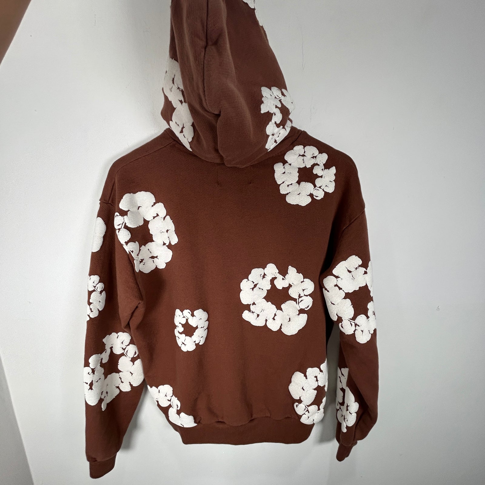 Denim Tears Brown Wreath Hoodie Size M
