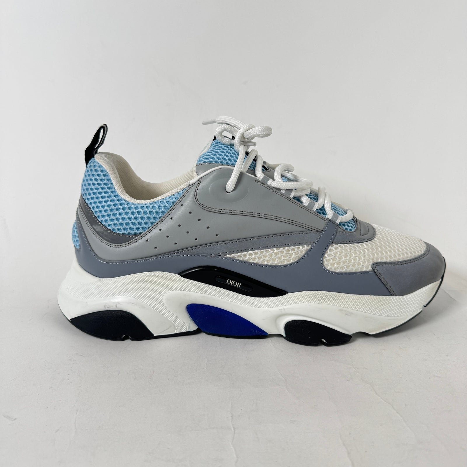 Dior B22 White/Blue Sneaker Size 46