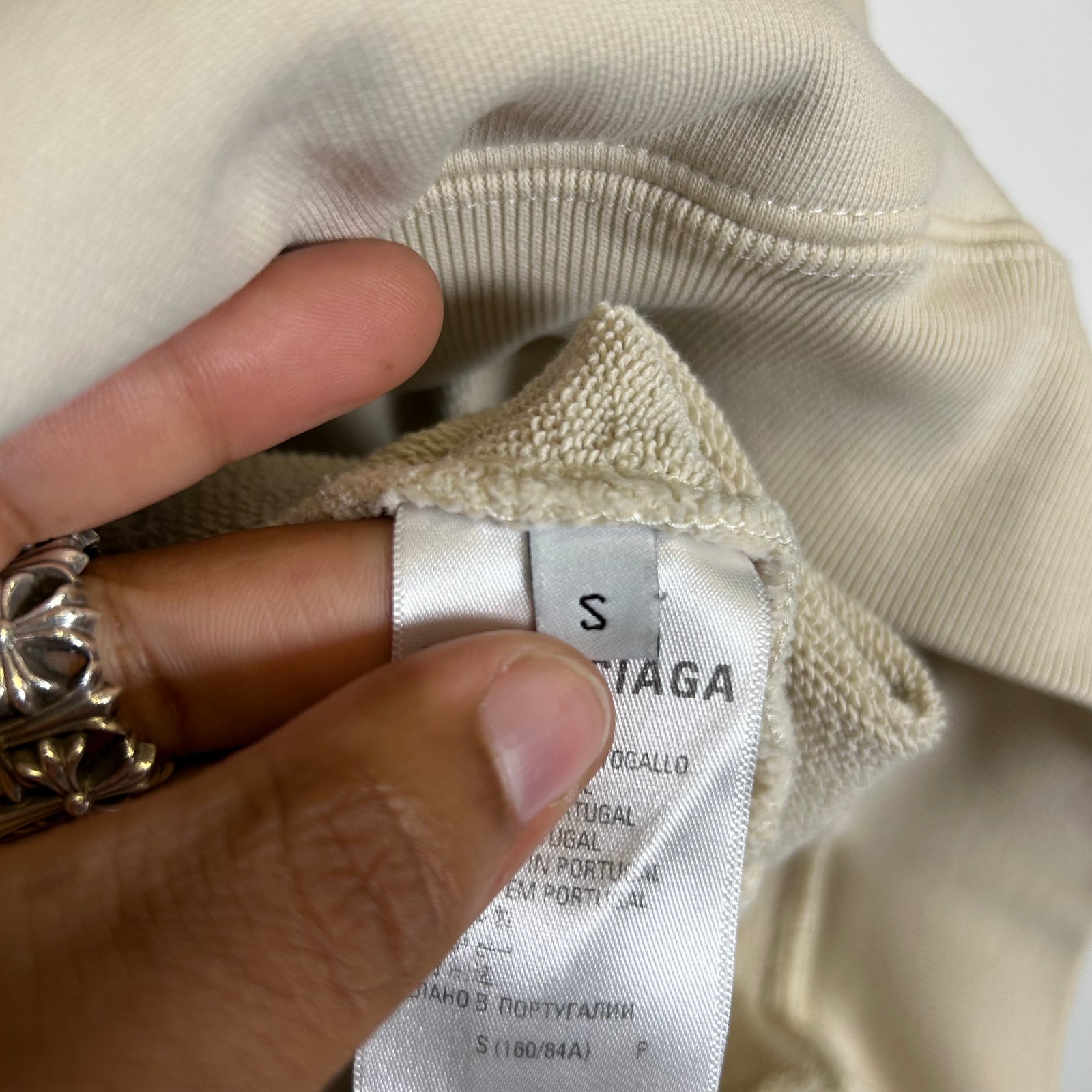 Balenciaga Back Logo Oversized Hoodie