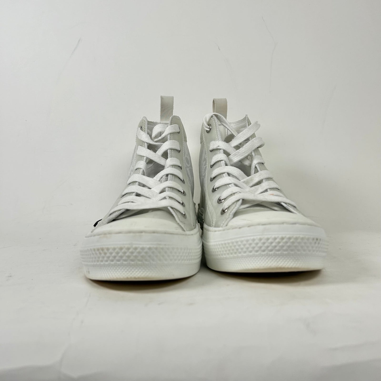 Dior B23 White High Top Sneakers Size 37