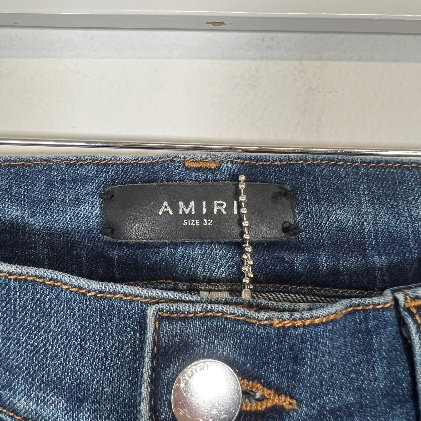 Amiri Blue Indigo MX1 Jeans Sz 32