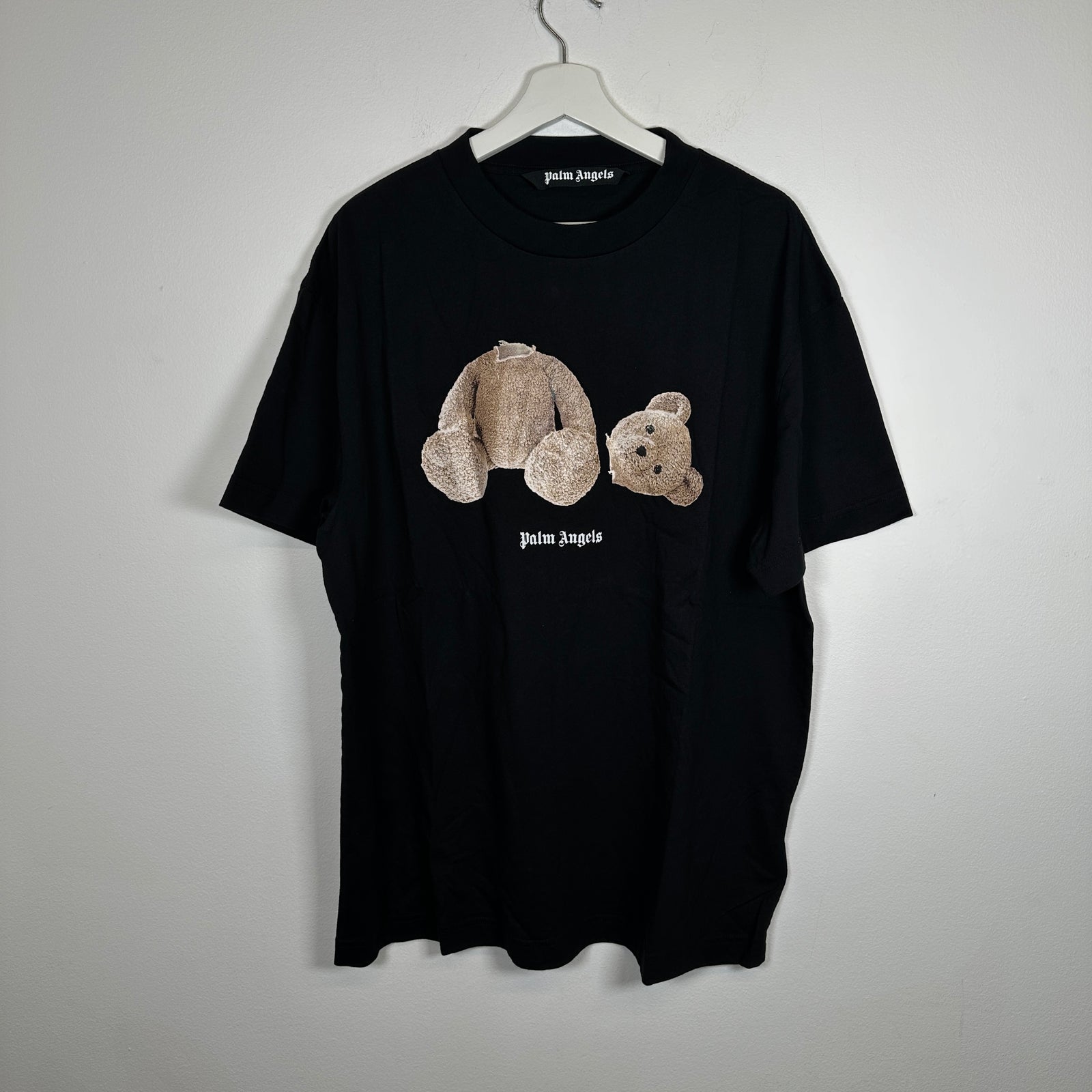 Palm Angels Kill The Bear Black T-Shirt Size 2XL