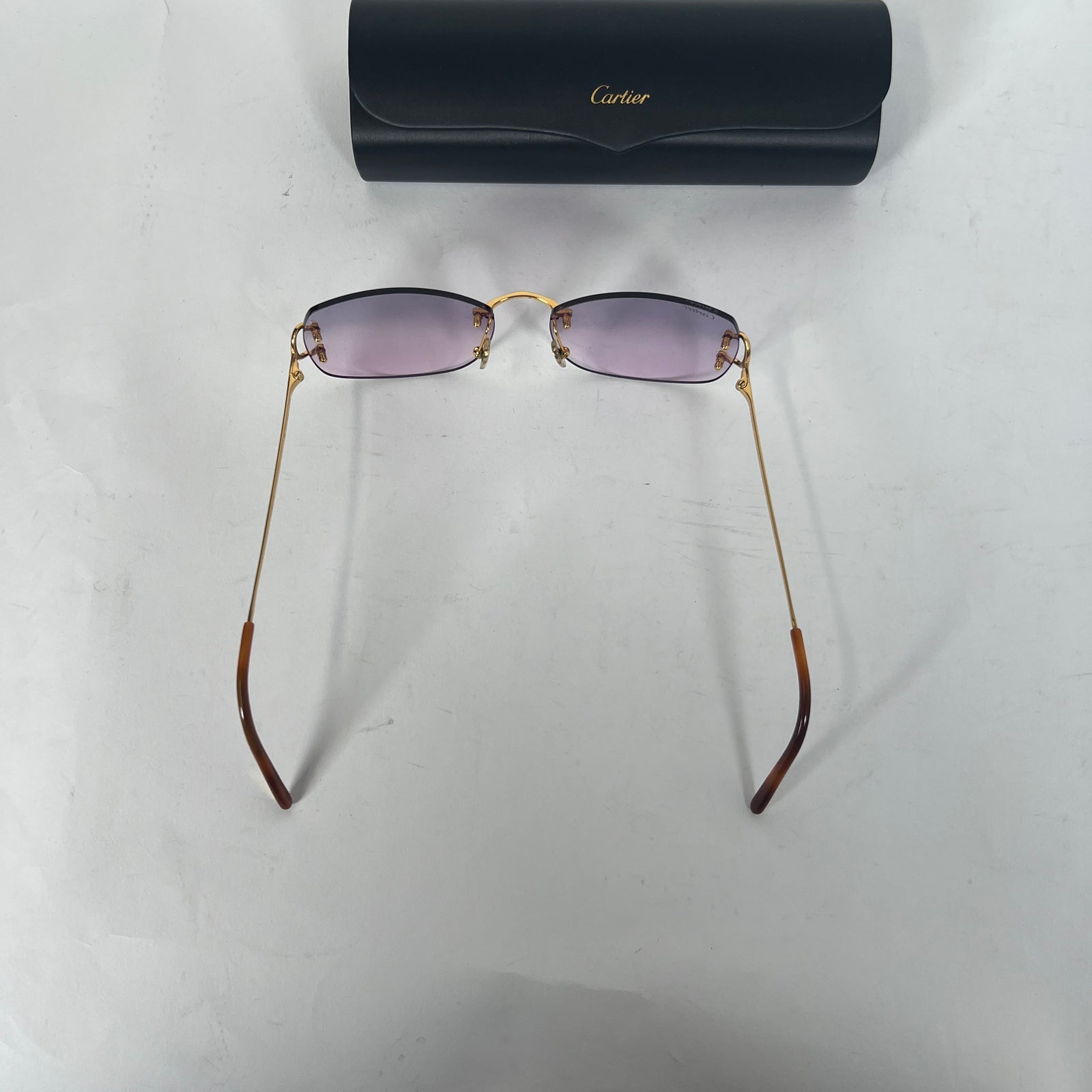 Cartier Big C Frame Pink Lense
