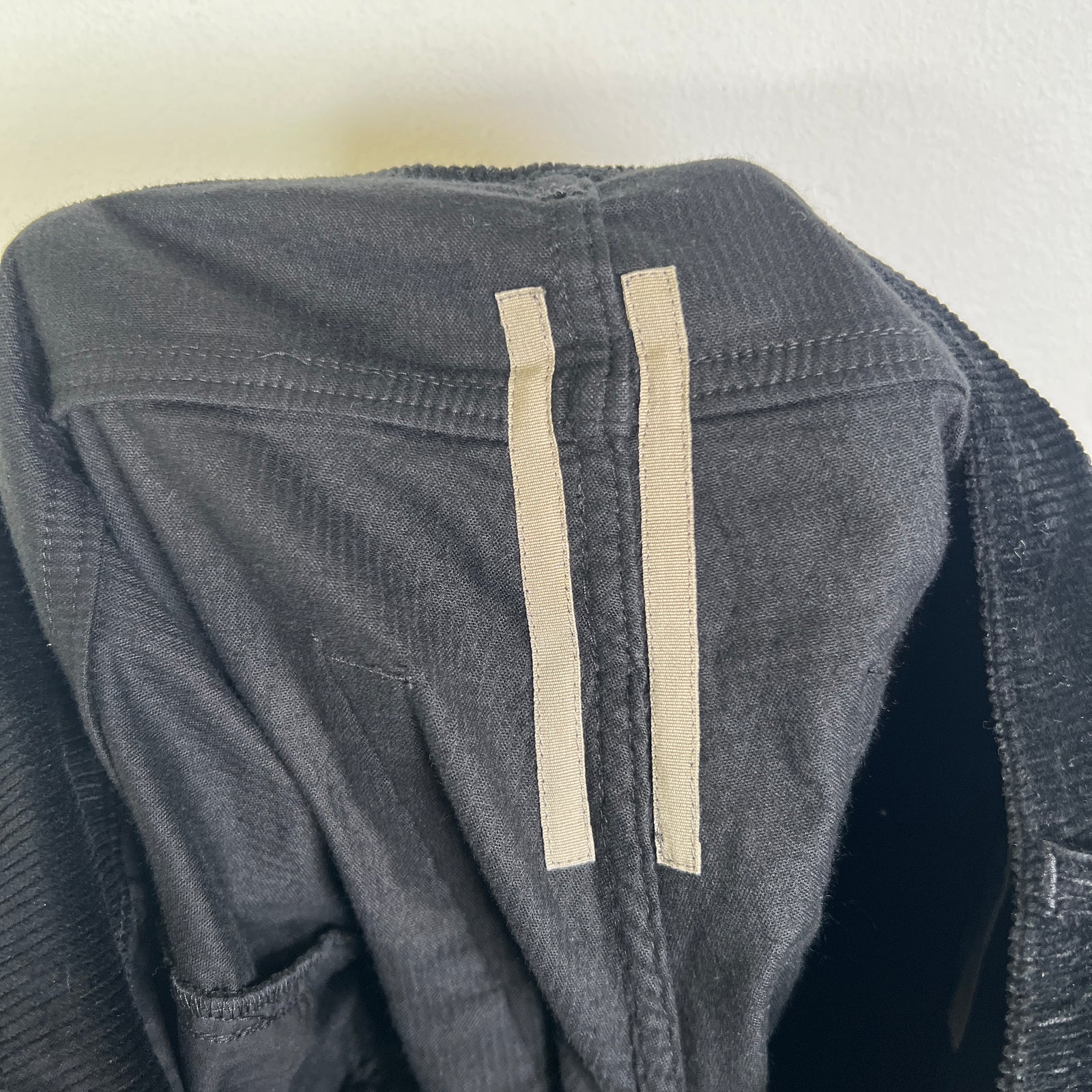 Rick Owens Drkshdw Corduroy Tyrone Cut Pants Size 34