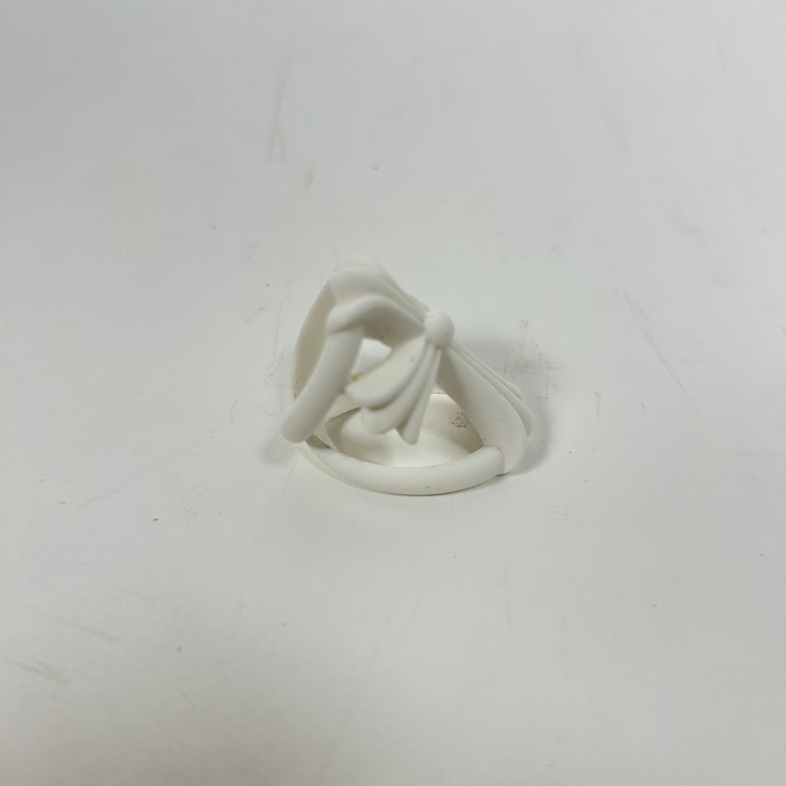 Chrome Hearts White Silicone Infinity Ring