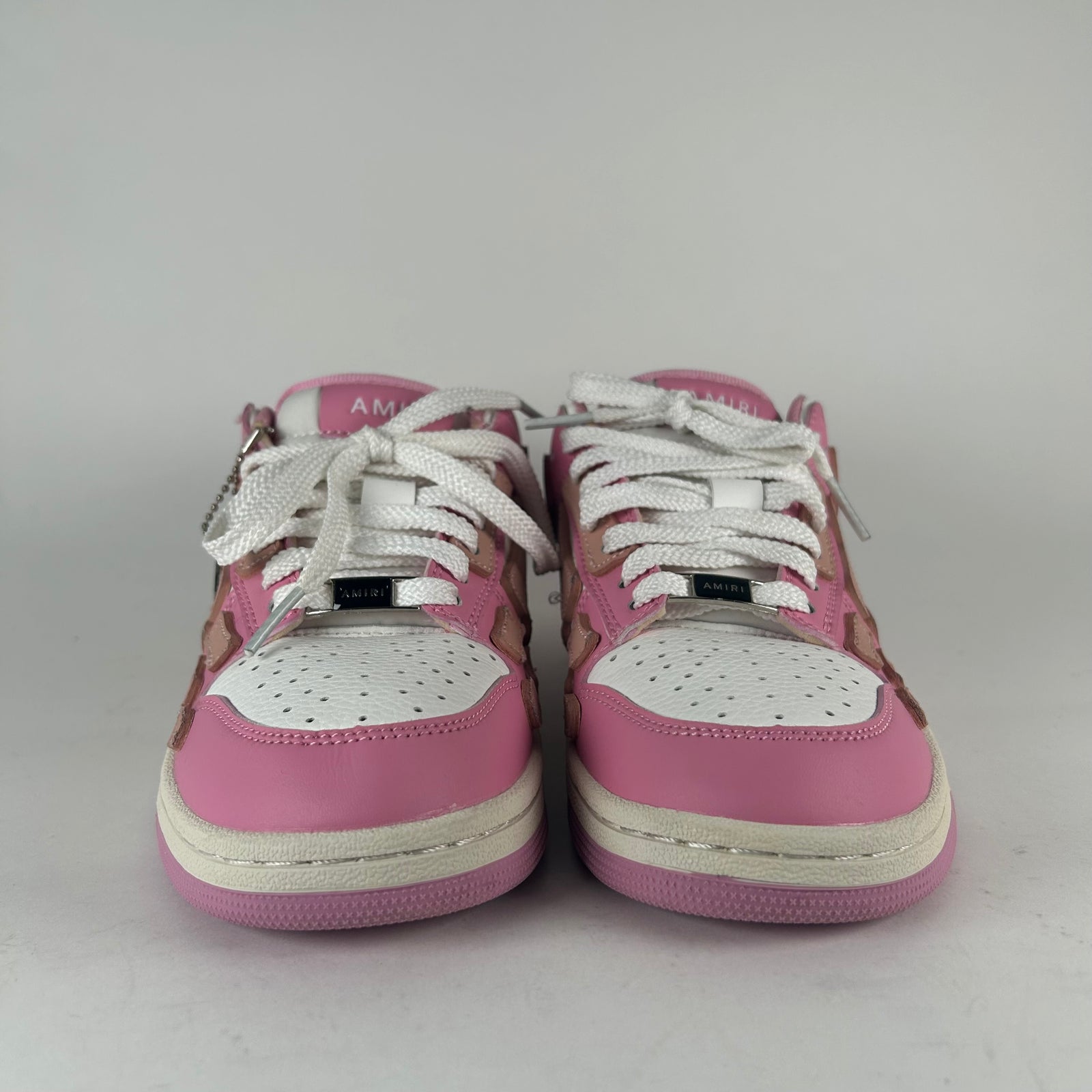 Amiri Pink Skeleton Low Sneaker Size 7