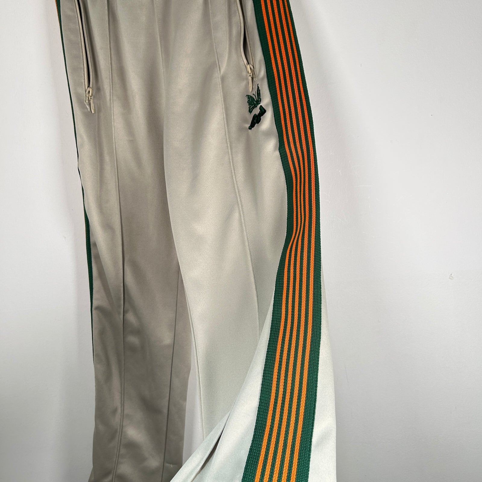 Needles Orange/Green Track Pants Size L