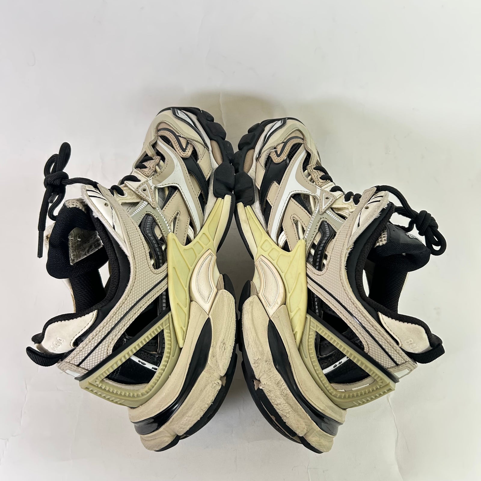 Balenciaga Beige/Black Track 2 Sneaker Size 42