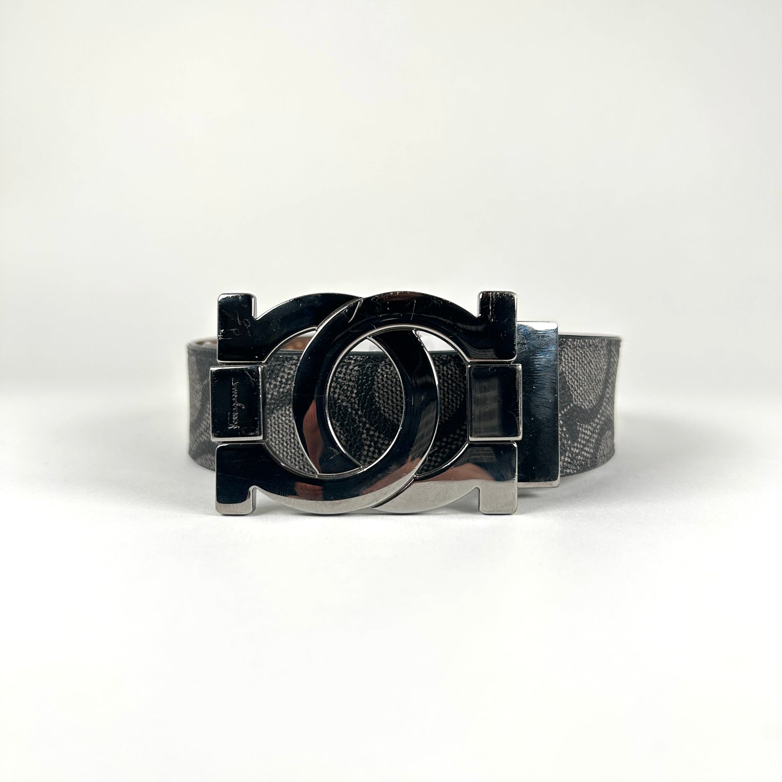 Ferragamo Buckle Belt Size 32