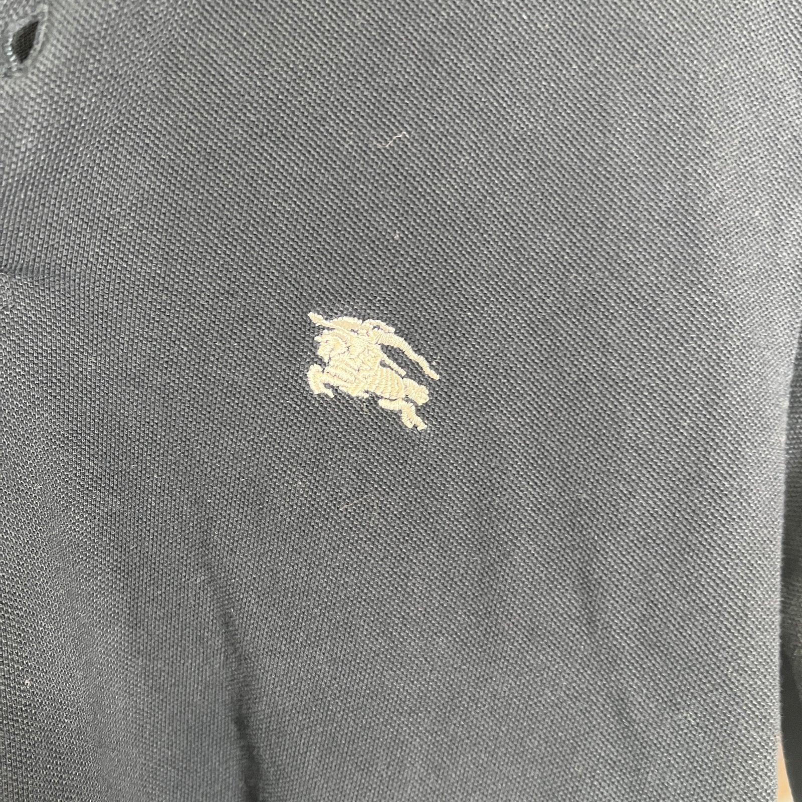 Burberry Brit Navy Polo Size M